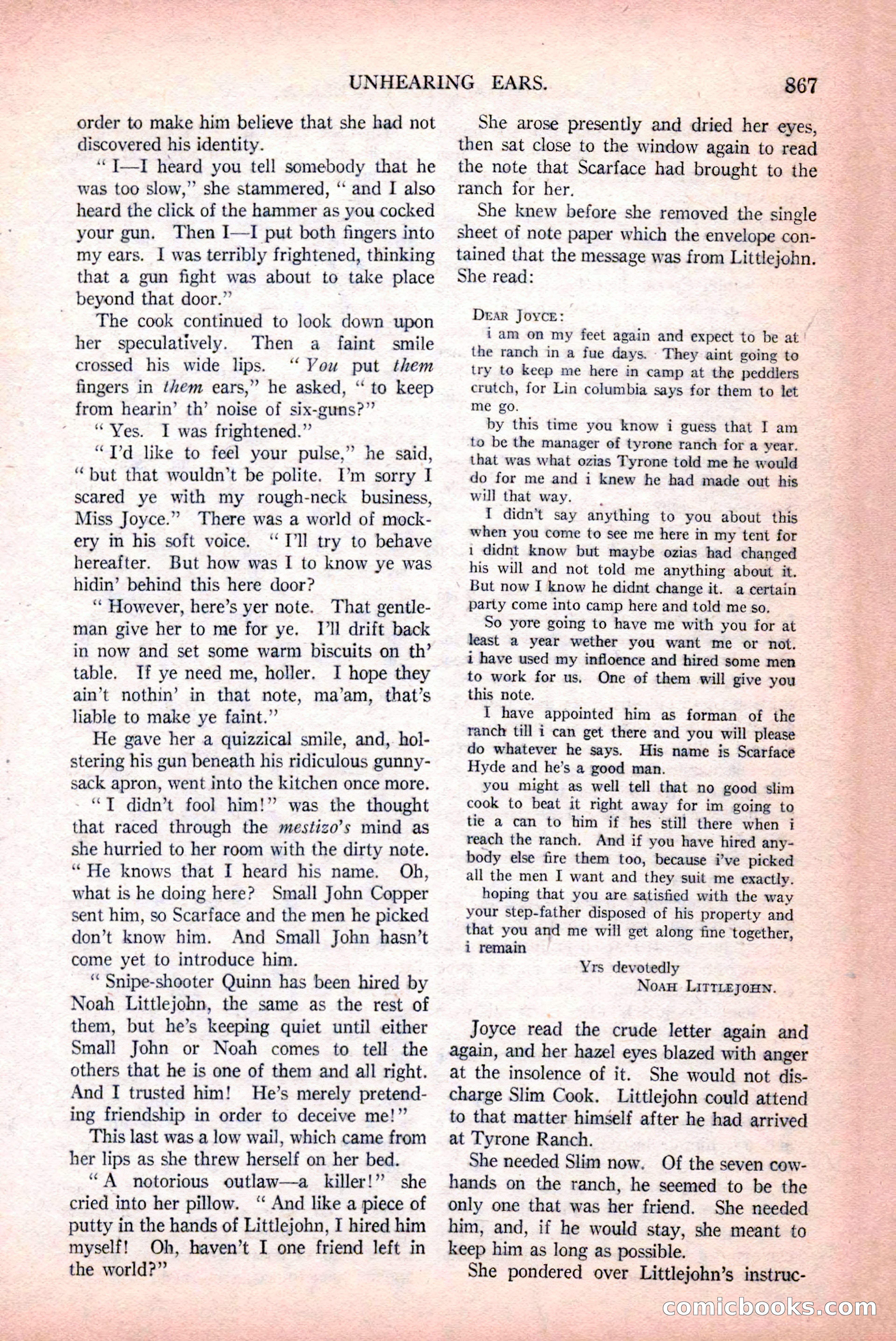 Argosy All-Story Weekly, December 12, 1925 — page 77 of 172