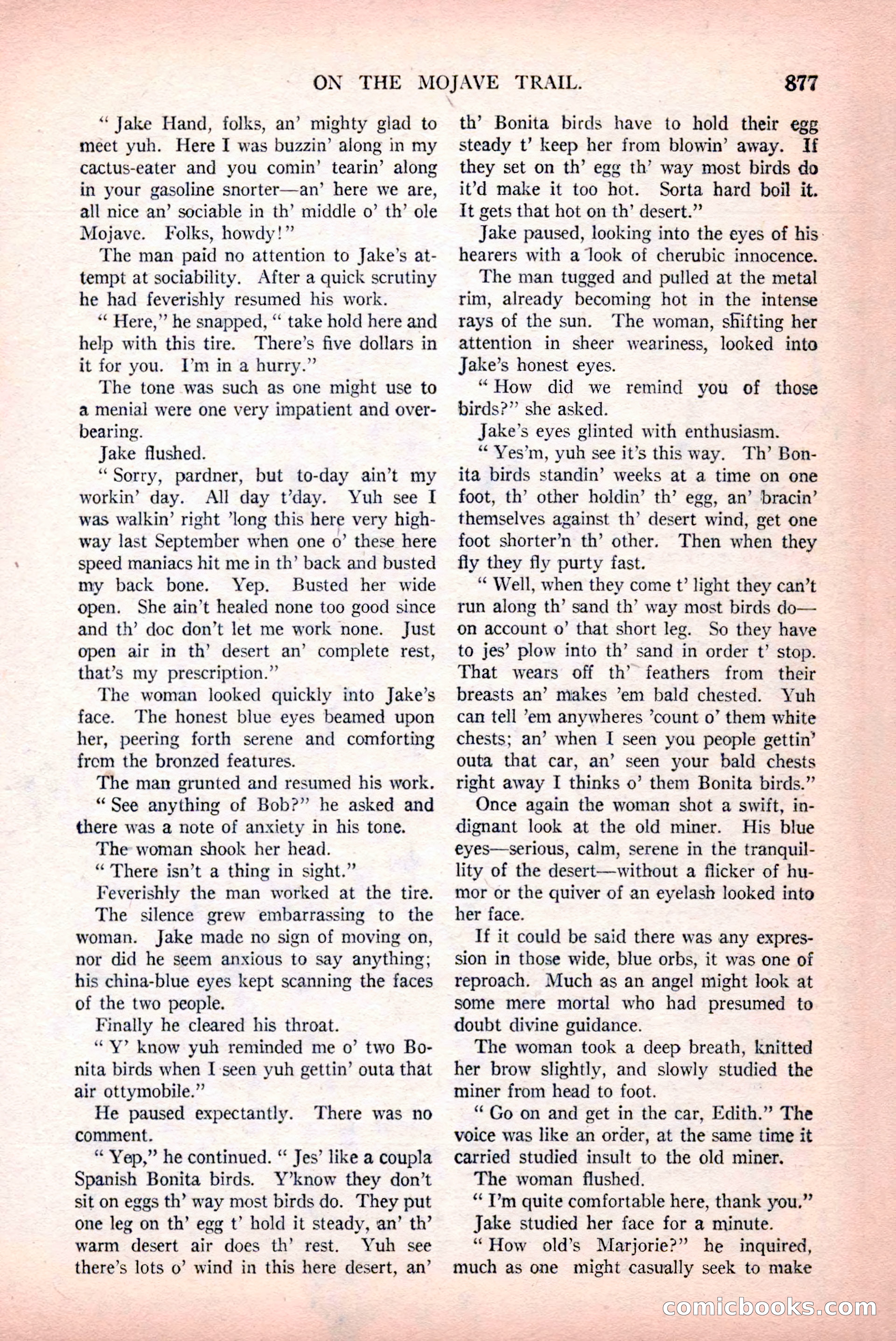 Argosy All-Story Weekly, December 12, 1925 — page 87 of 172