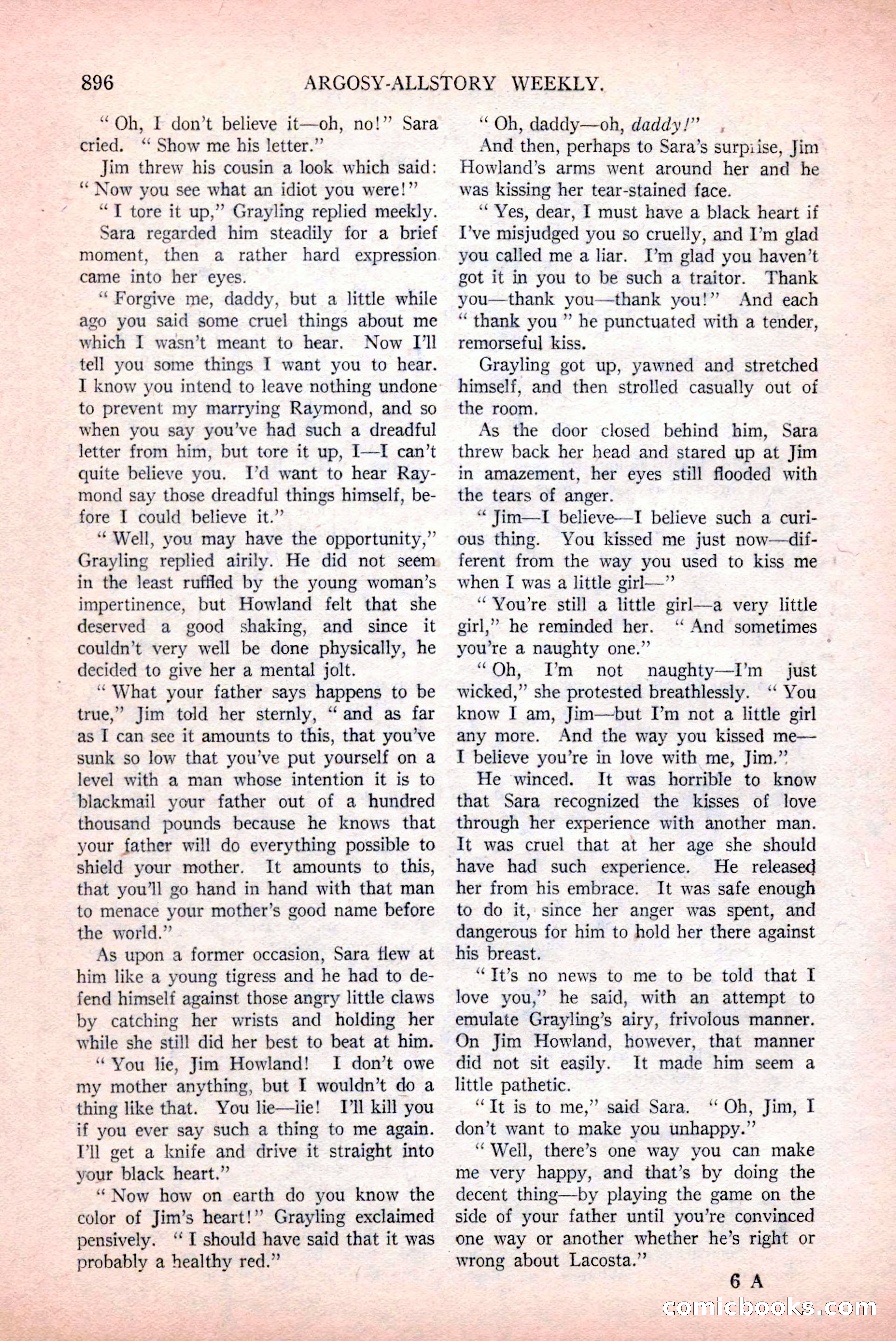 Argosy All-Story Weekly, December 12, 1925 — page 106 of 172