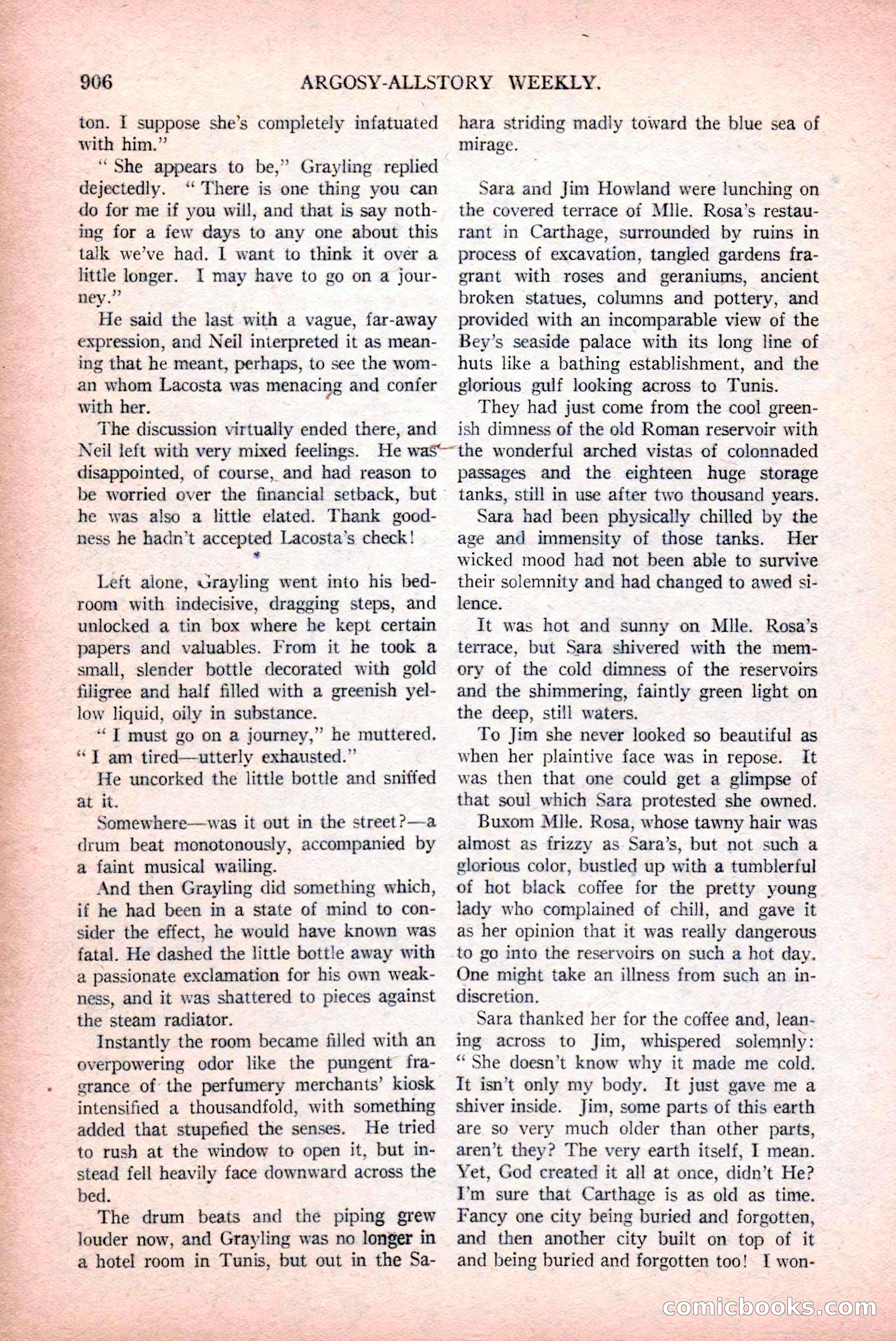 Argosy All-Story Weekly, December 12, 1925 — page 116 of 172
