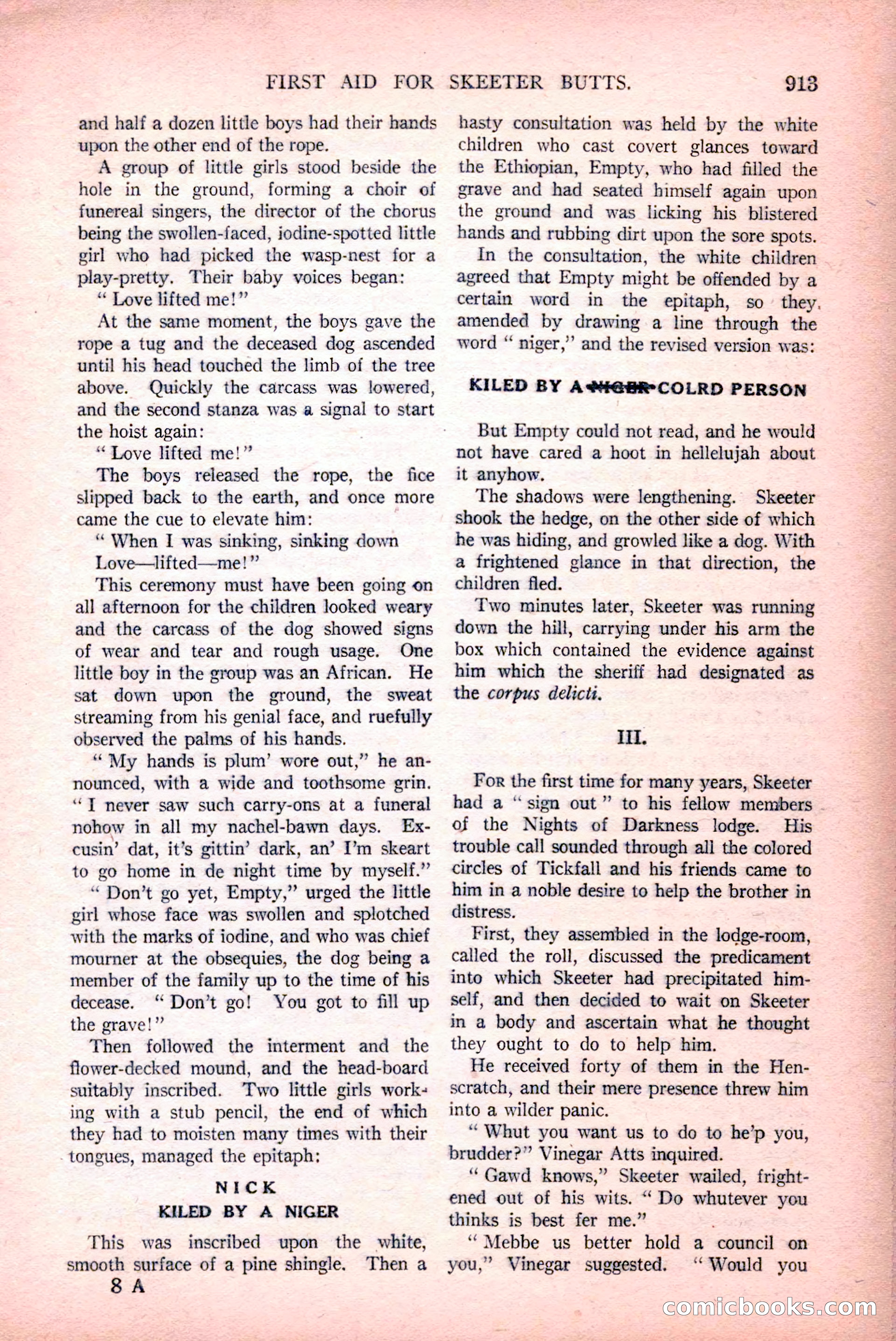 Argosy All-Story Weekly, December 12, 1925 — page 123 of 172