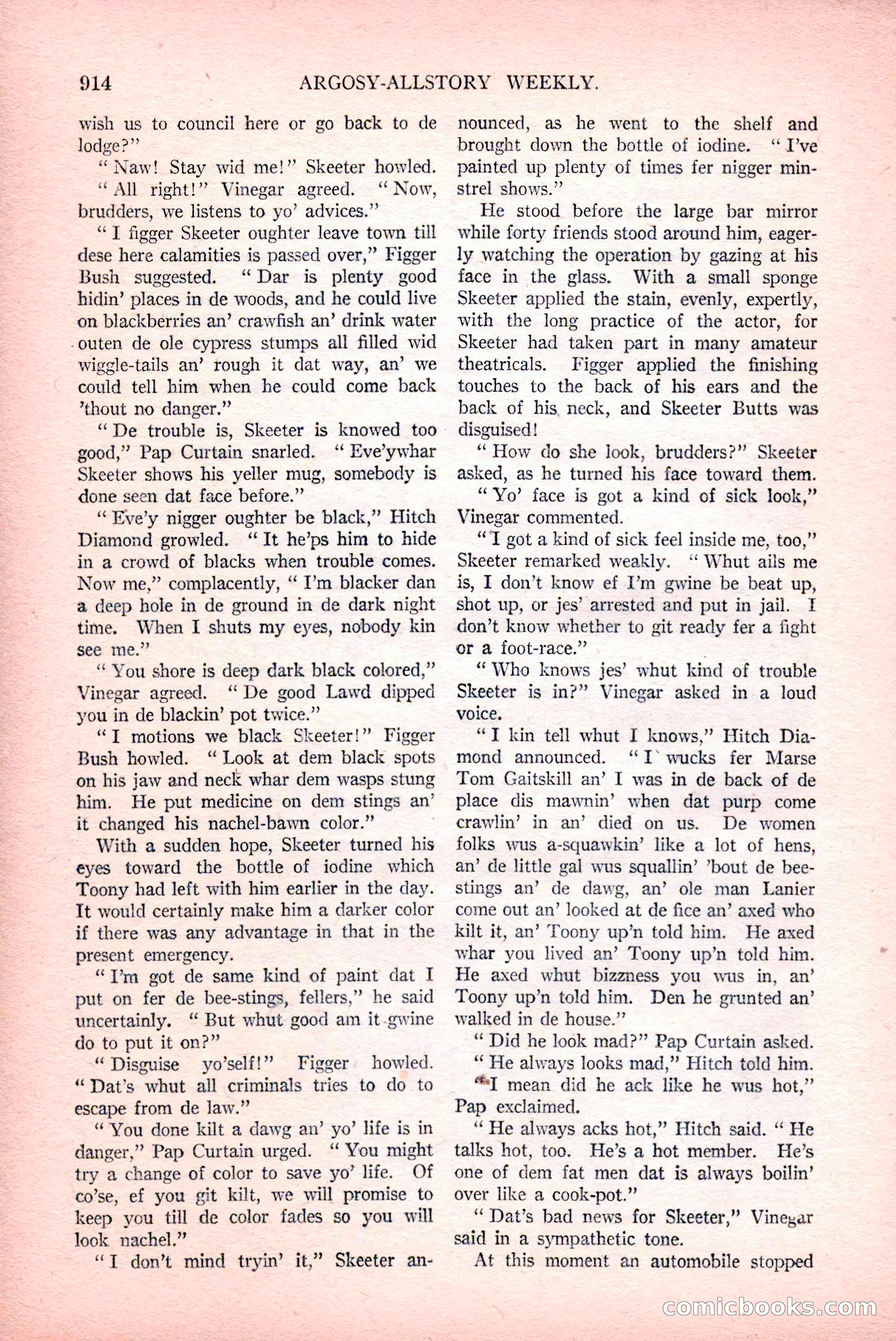 Argosy All-Story Weekly, December 12, 1925 — page 124 of 172