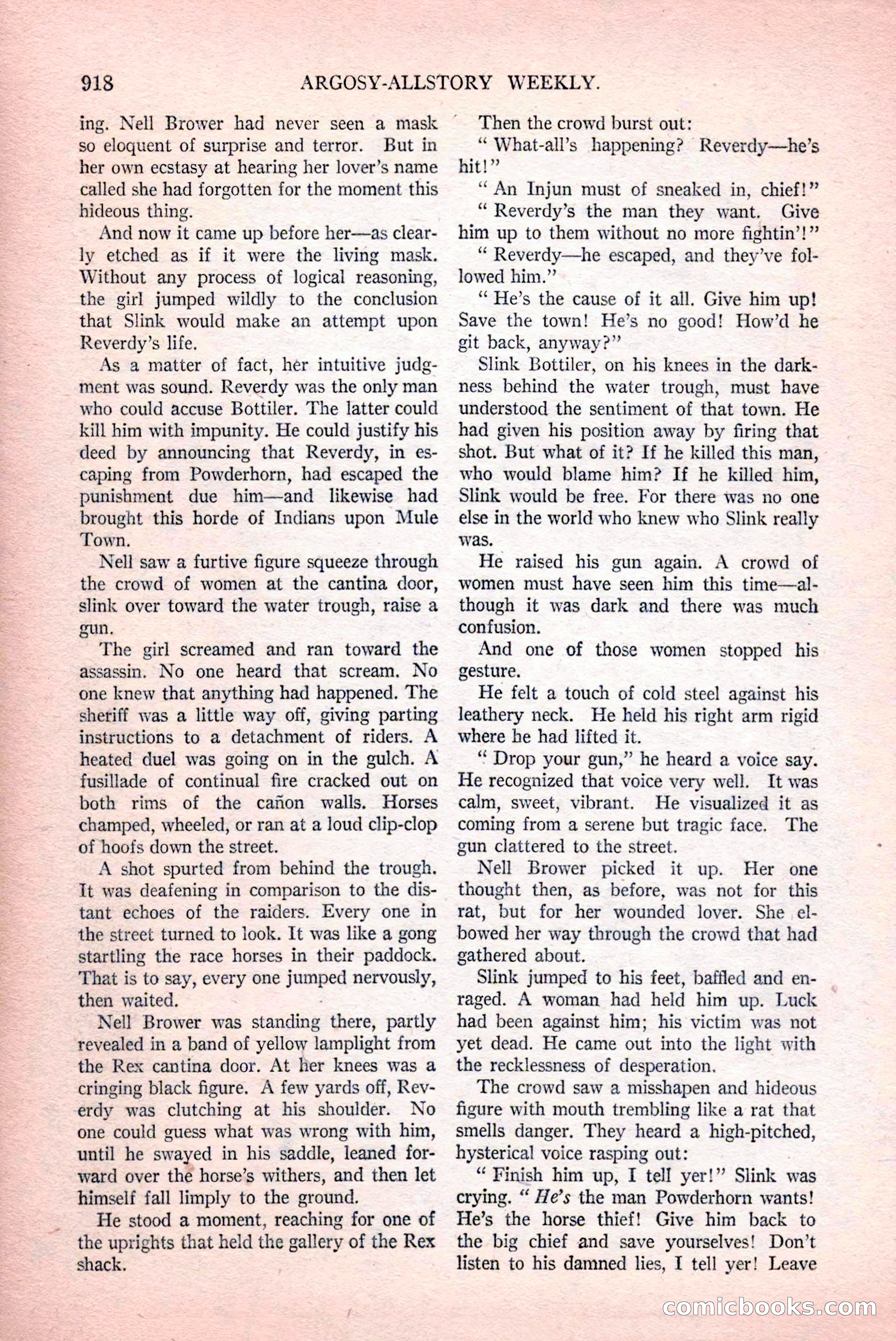 Argosy All-Story Weekly, December 12, 1925 — page 128 of 172