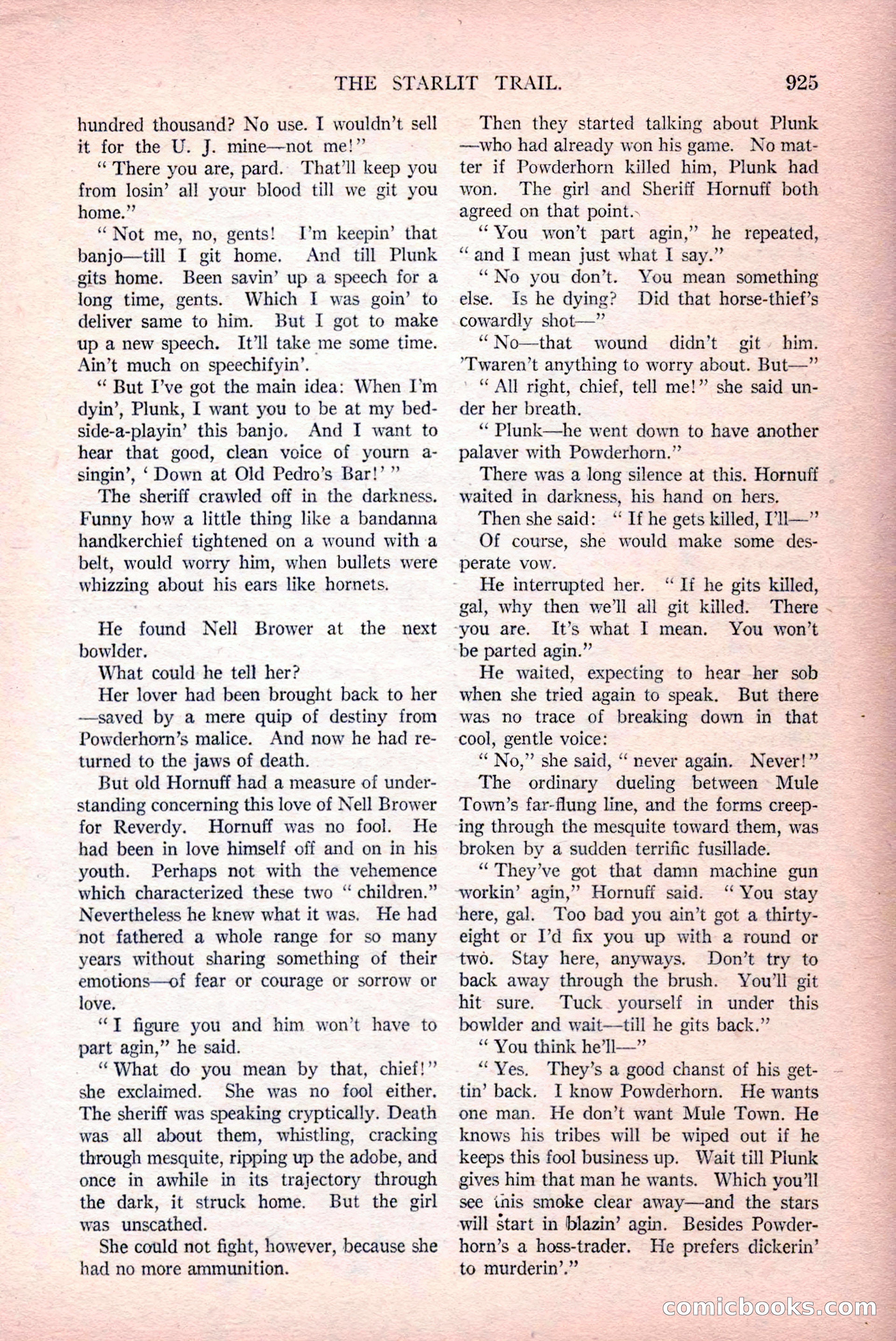 Argosy All-Story Weekly, December 12, 1925 — page 135 of 172