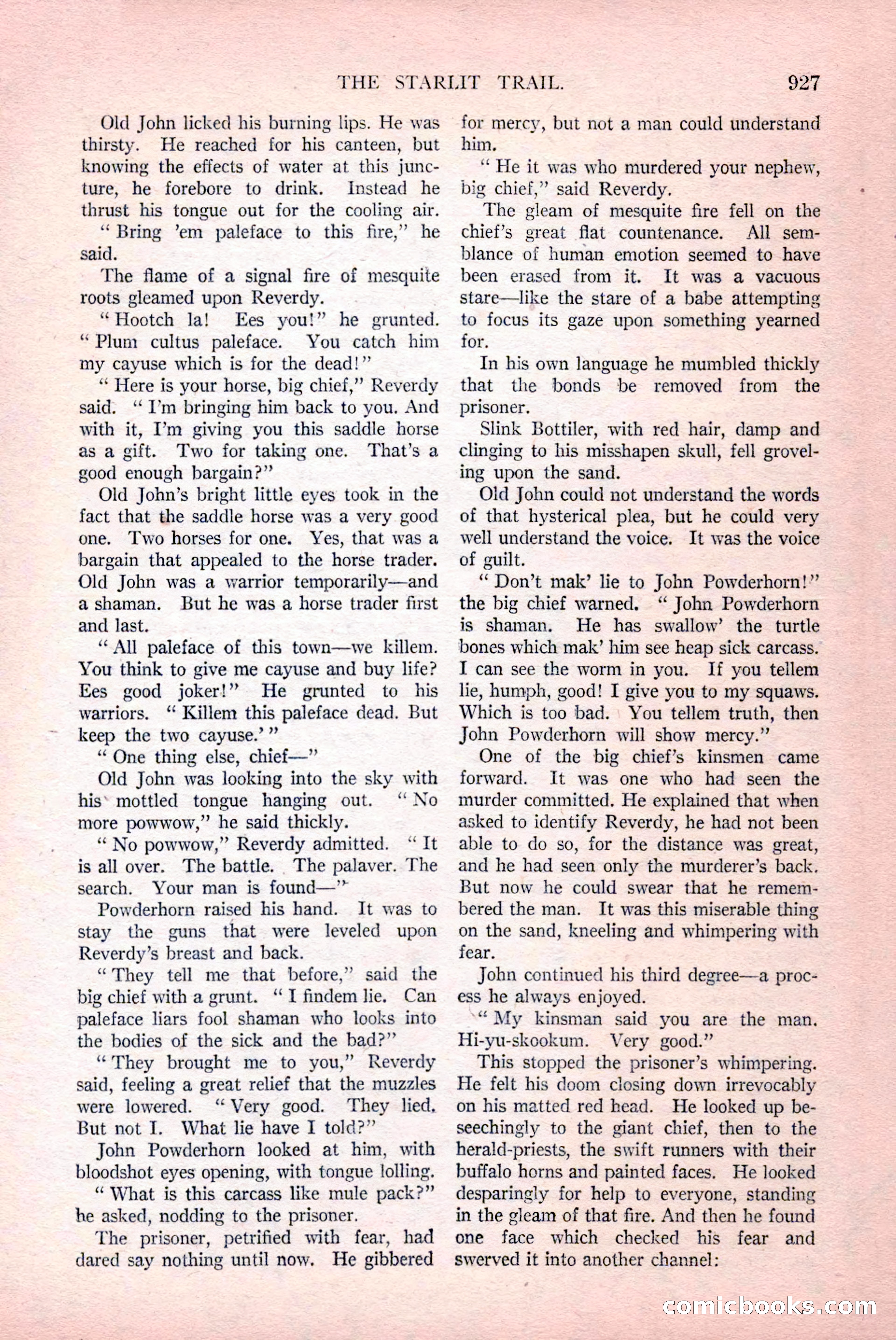 Argosy All-Story Weekly, December 12, 1925 — page 137 of 172
