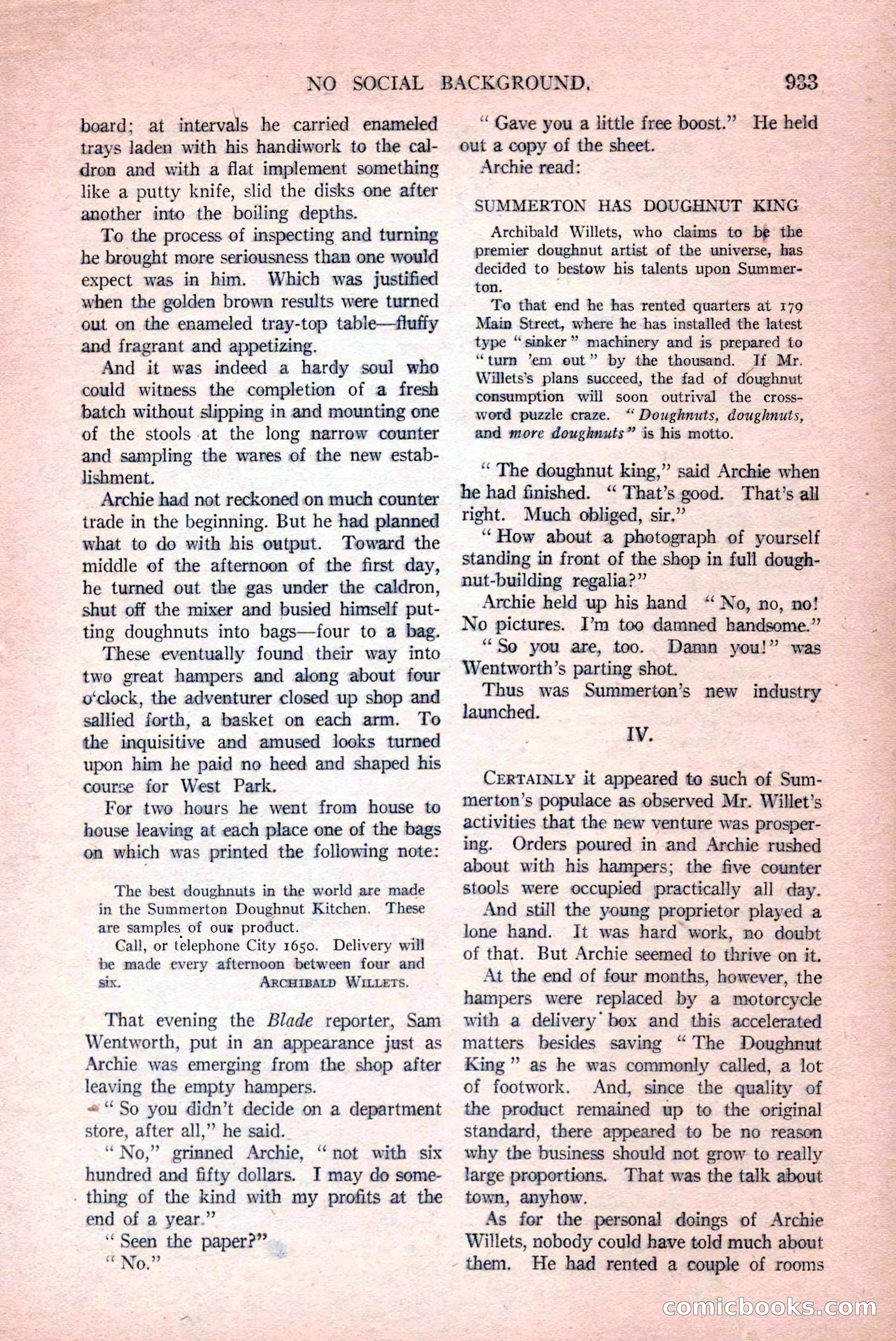 Argosy All-Story Weekly, December 12, 1925 — page 143 of 172