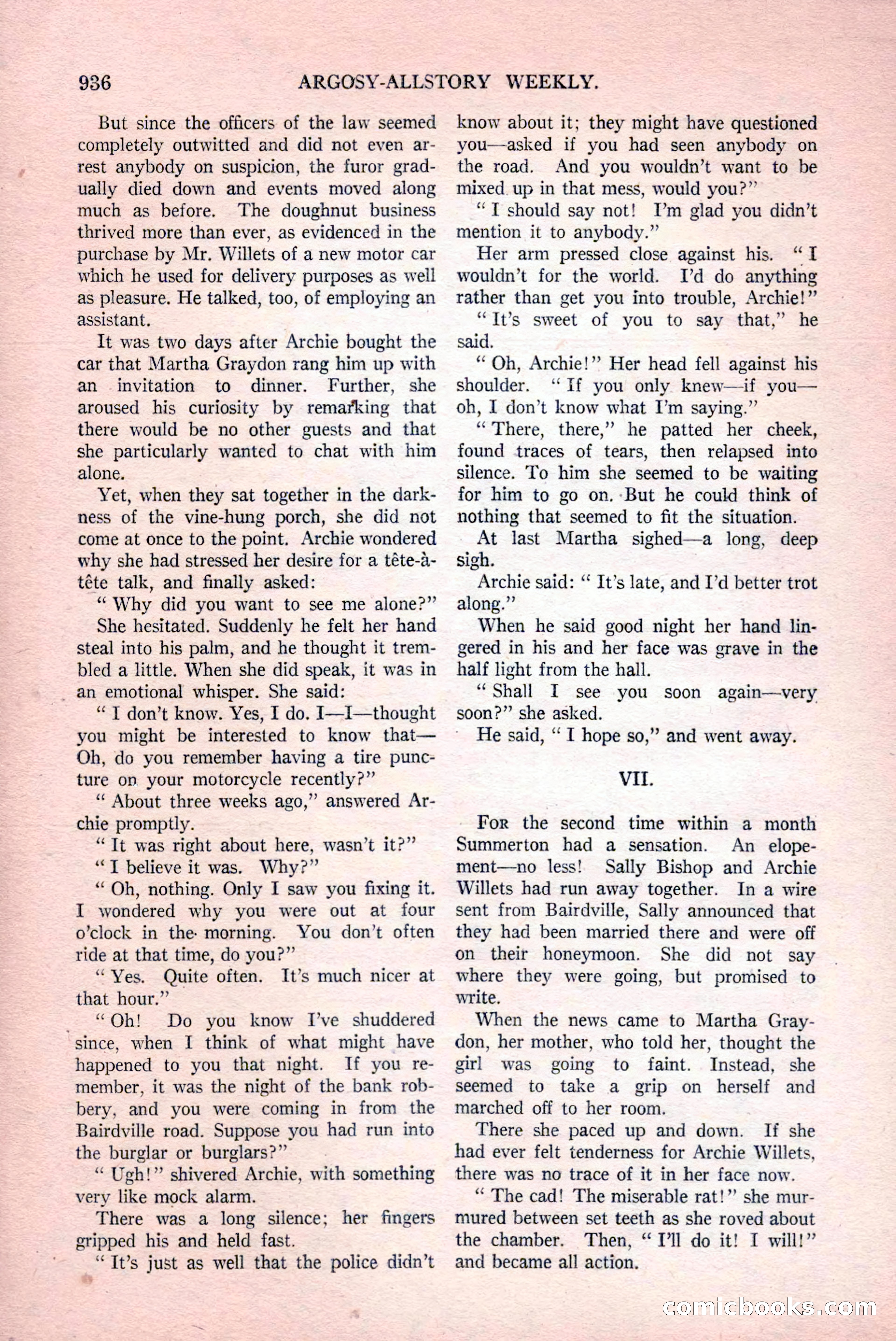 Argosy All-Story Weekly, December 12, 1925 — page 146 of 172