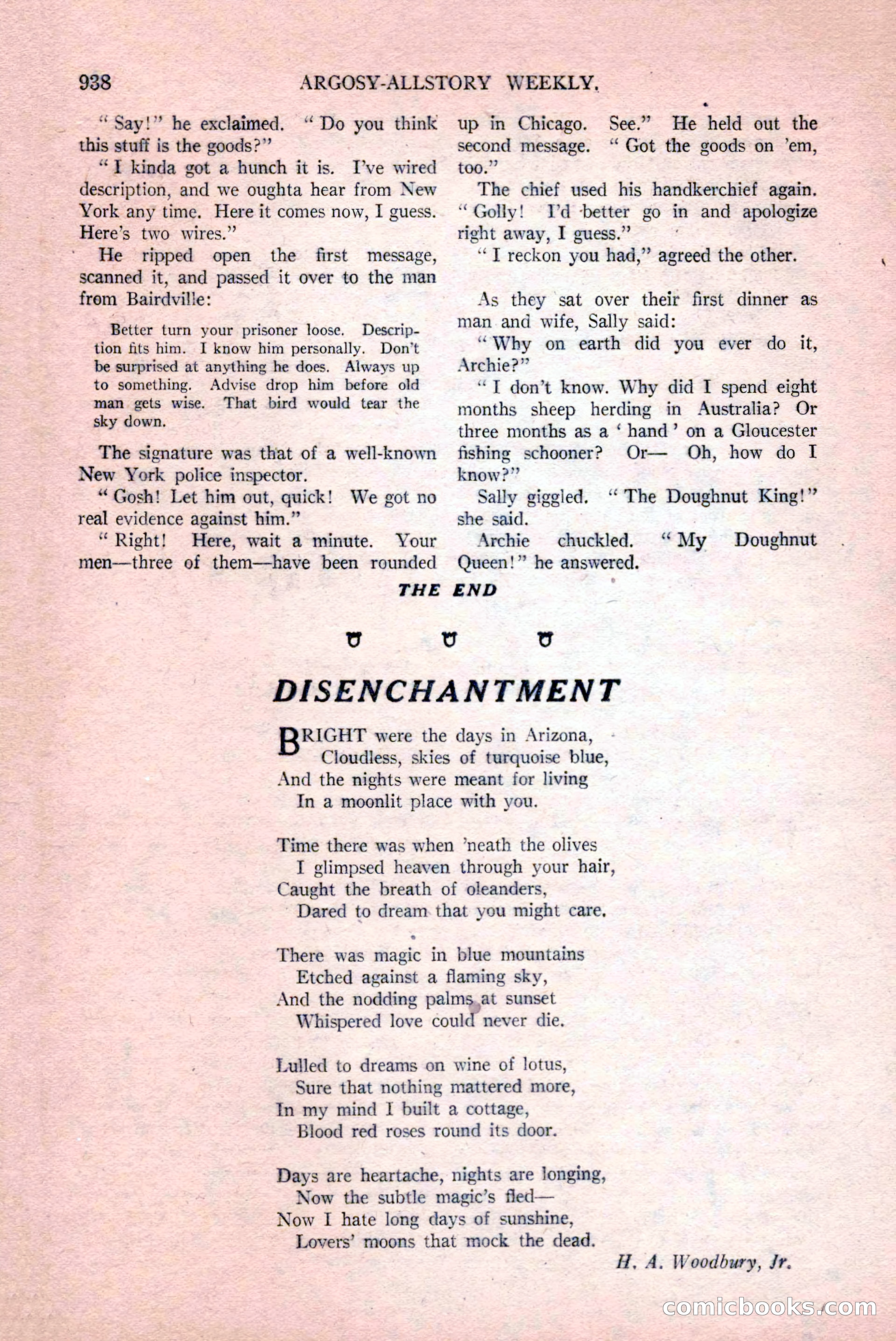 Argosy All-Story Weekly, December 12, 1925 — page 148 of 172