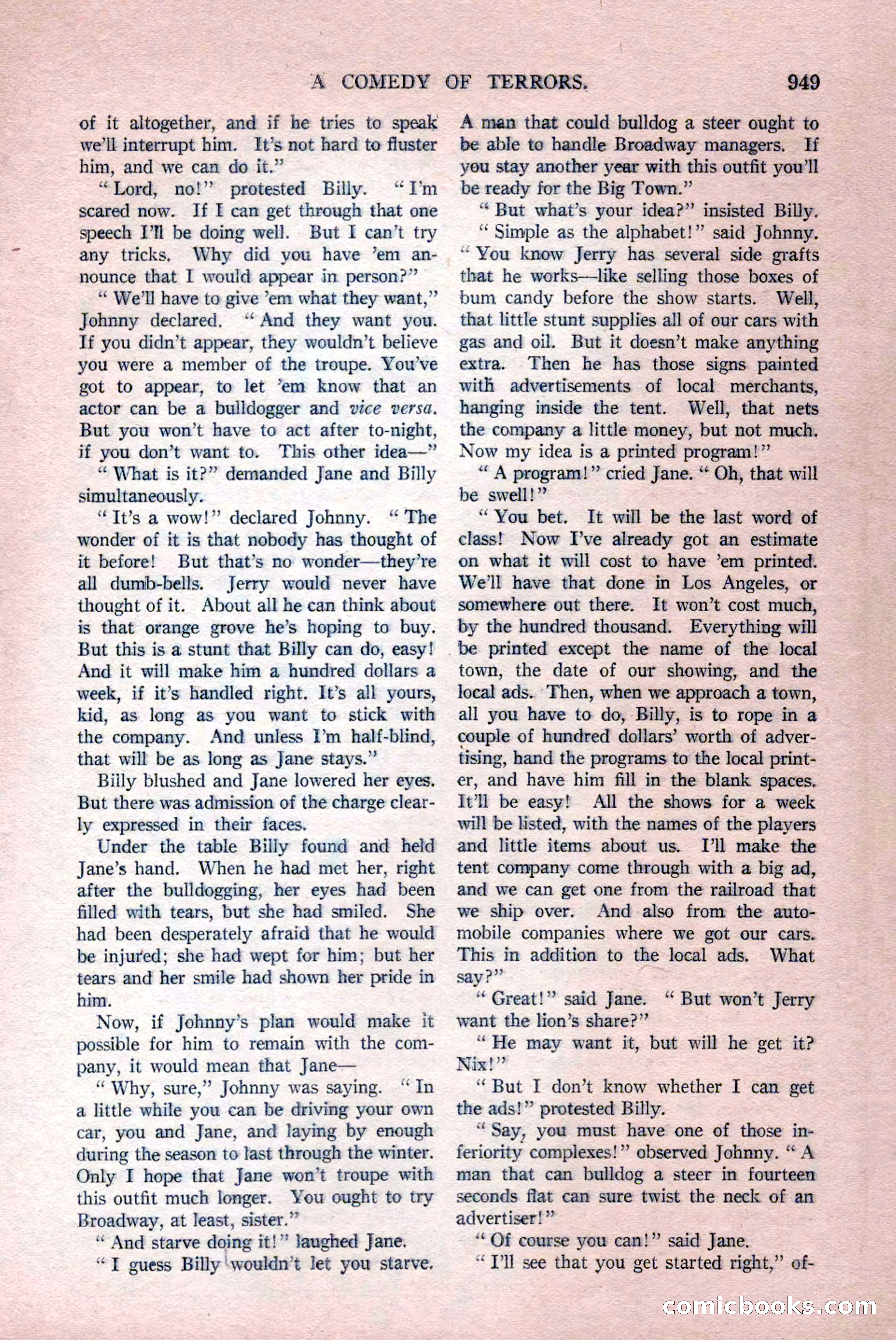 Argosy All-Story Weekly, December 12, 1925 — page 159 of 172