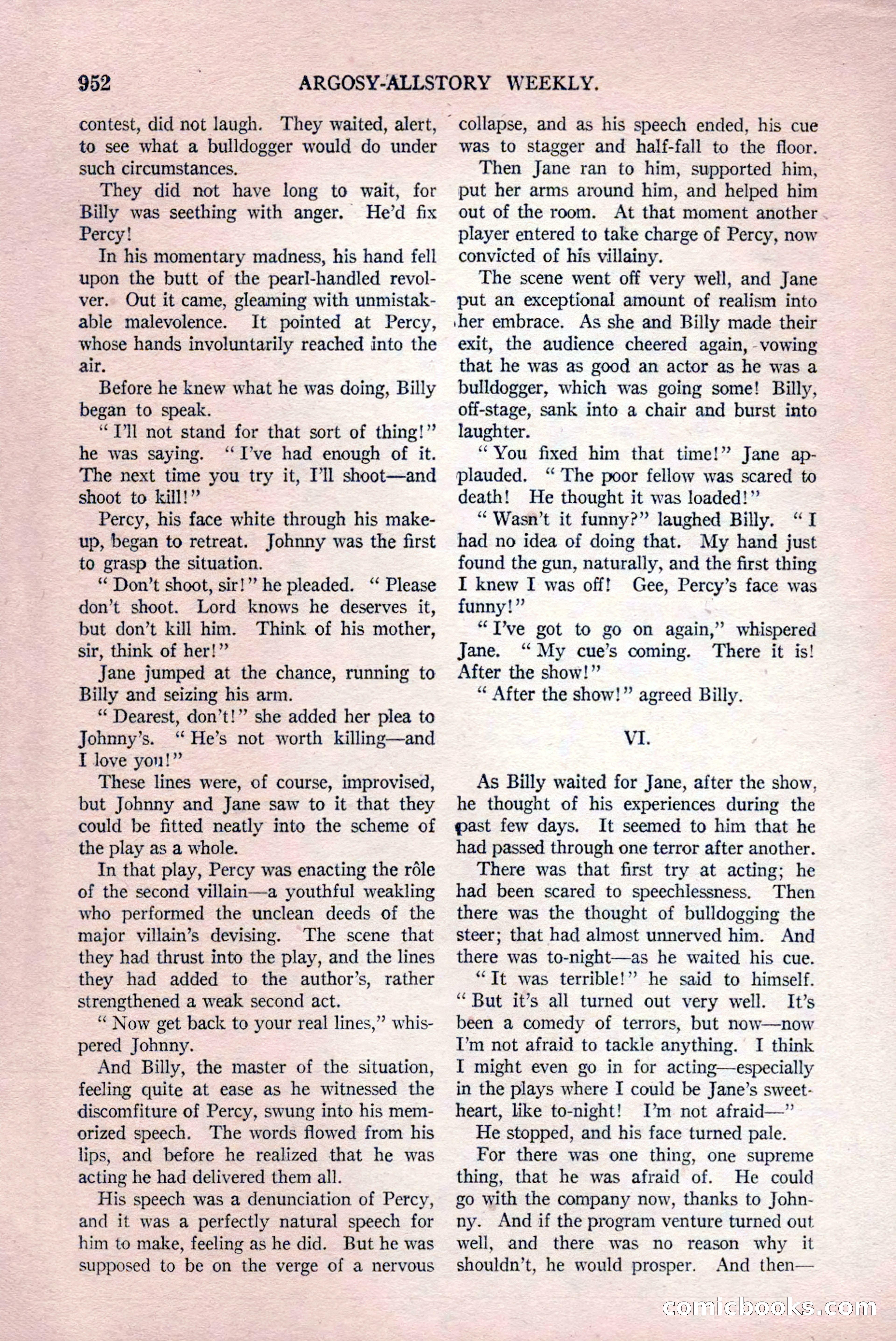 Argosy All-Story Weekly, December 12, 1925 — page 162 of 172