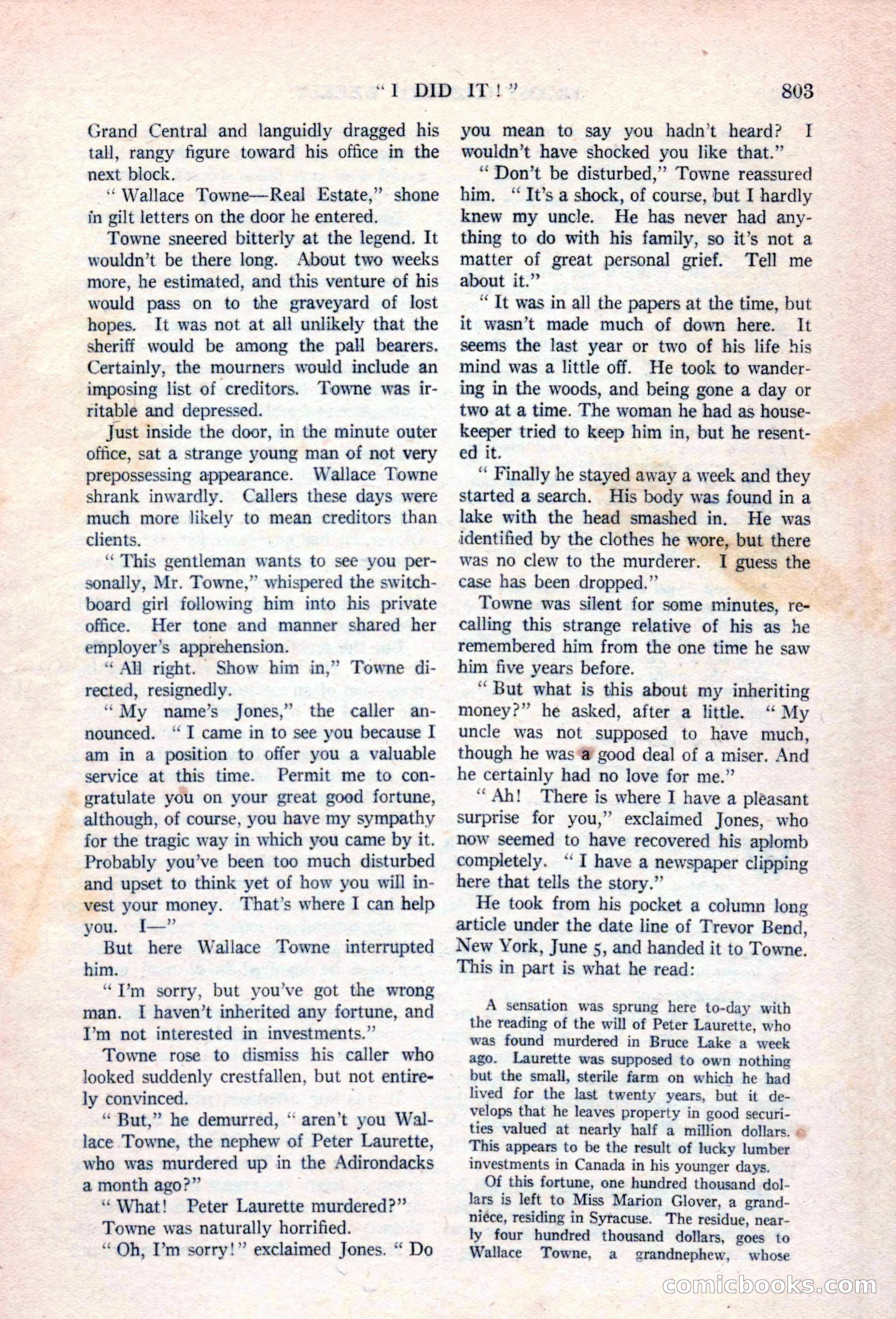 Argosy All-Story Weekly, April 17, 1926 — page 9 of 168