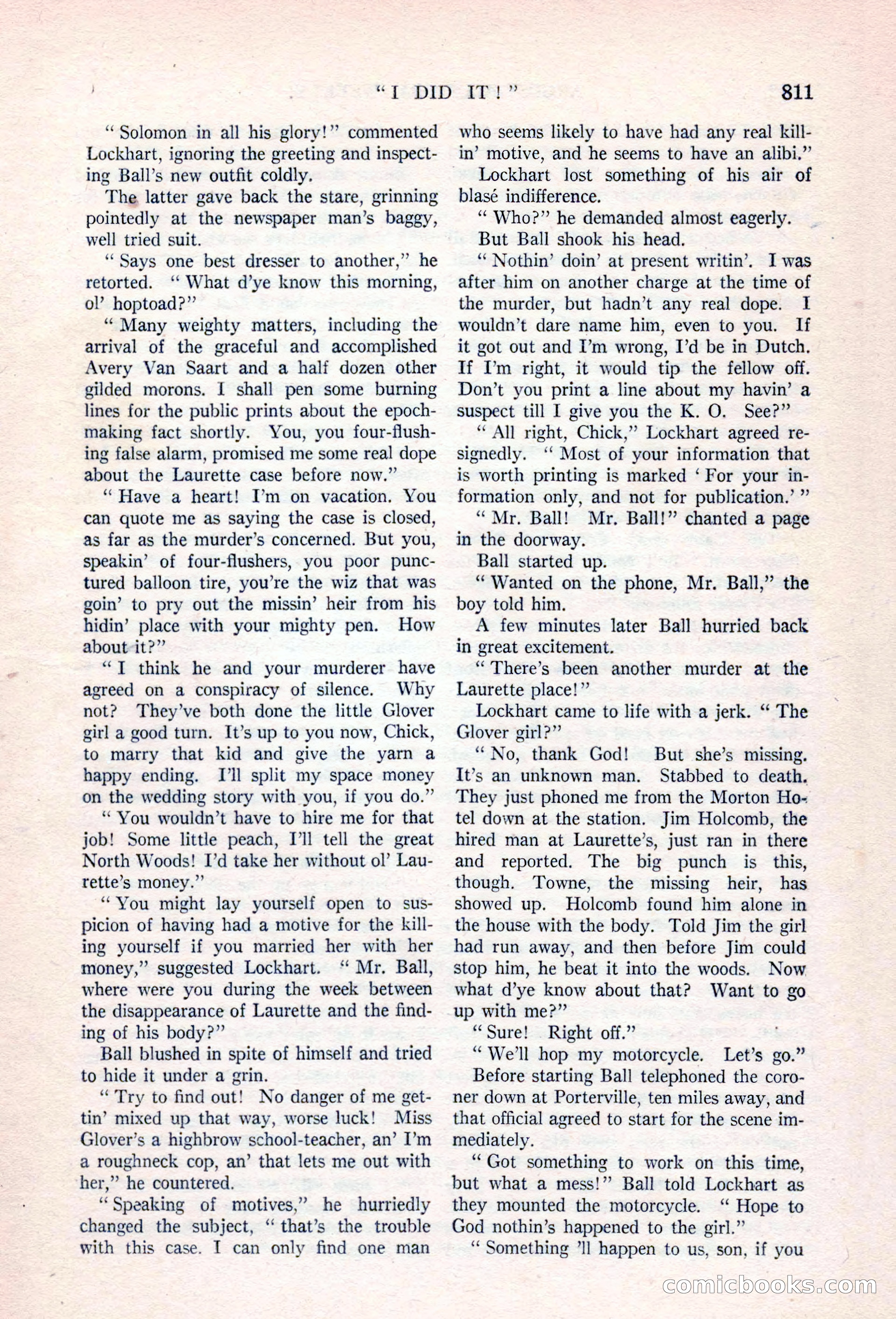 Argosy All-Story Weekly, April 17, 1926 — page 17 of 168