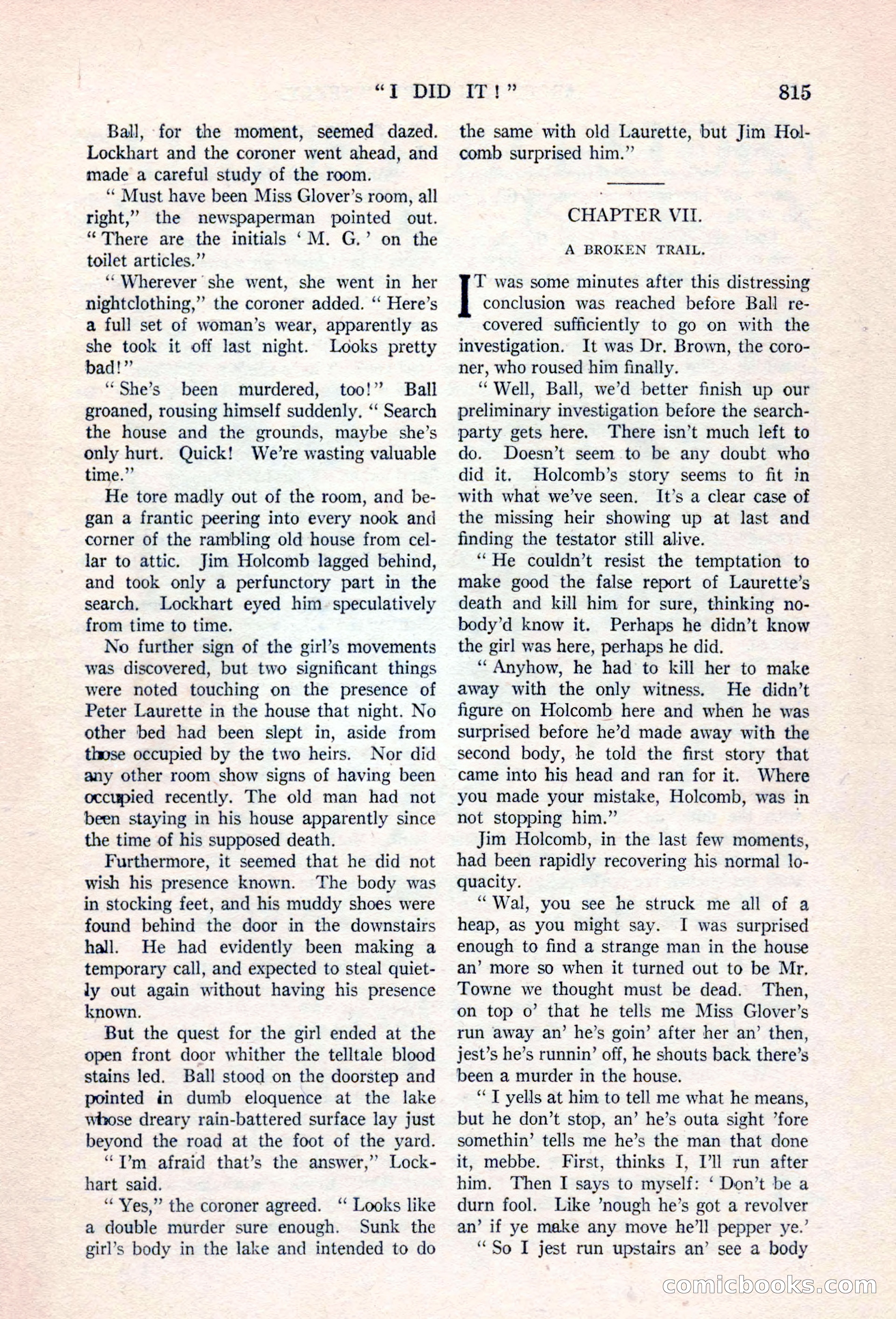 Argosy All-Story Weekly, April 17, 1926 — page 21 of 168