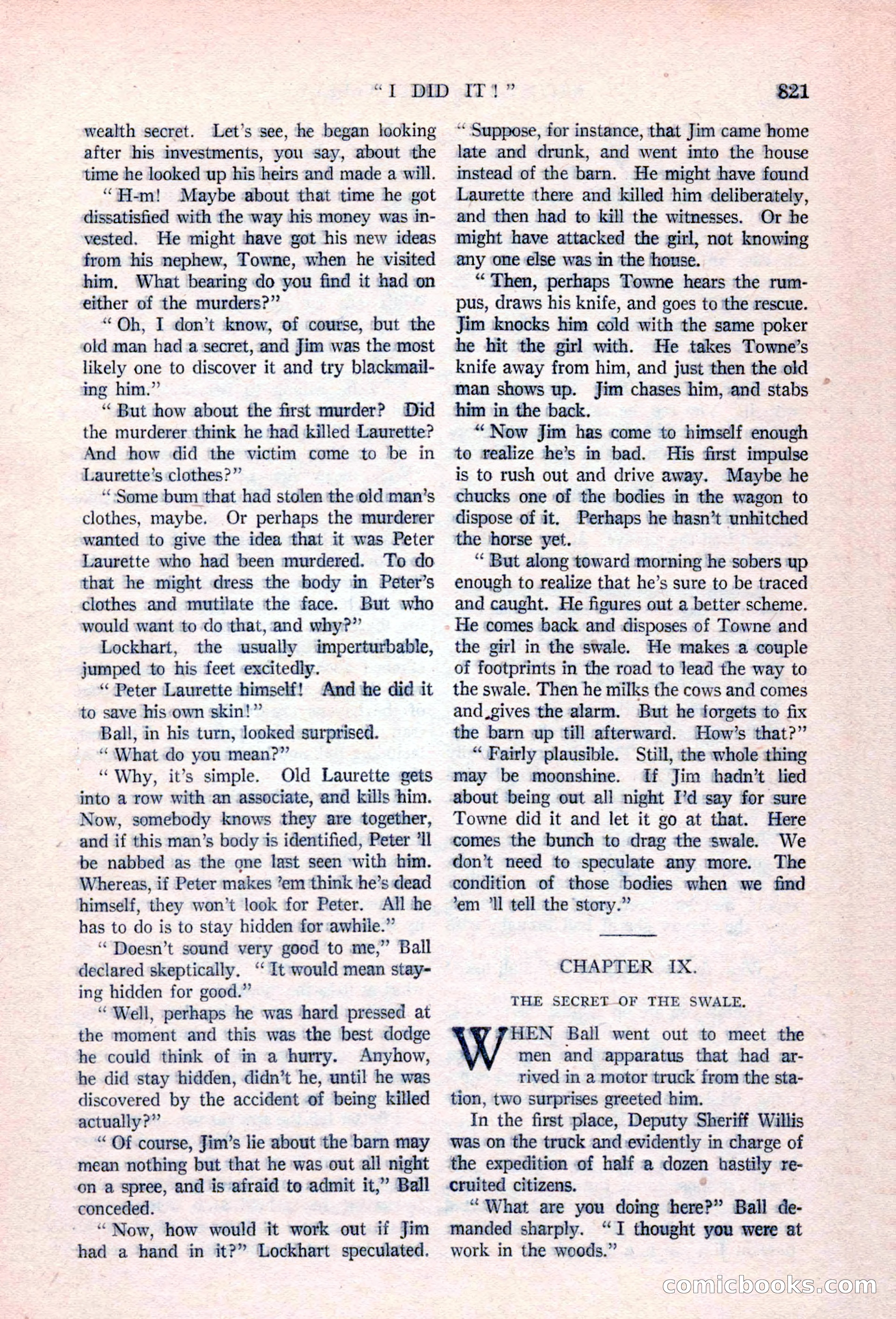 Argosy All-Story Weekly, April 17, 1926 — page 27 of 168