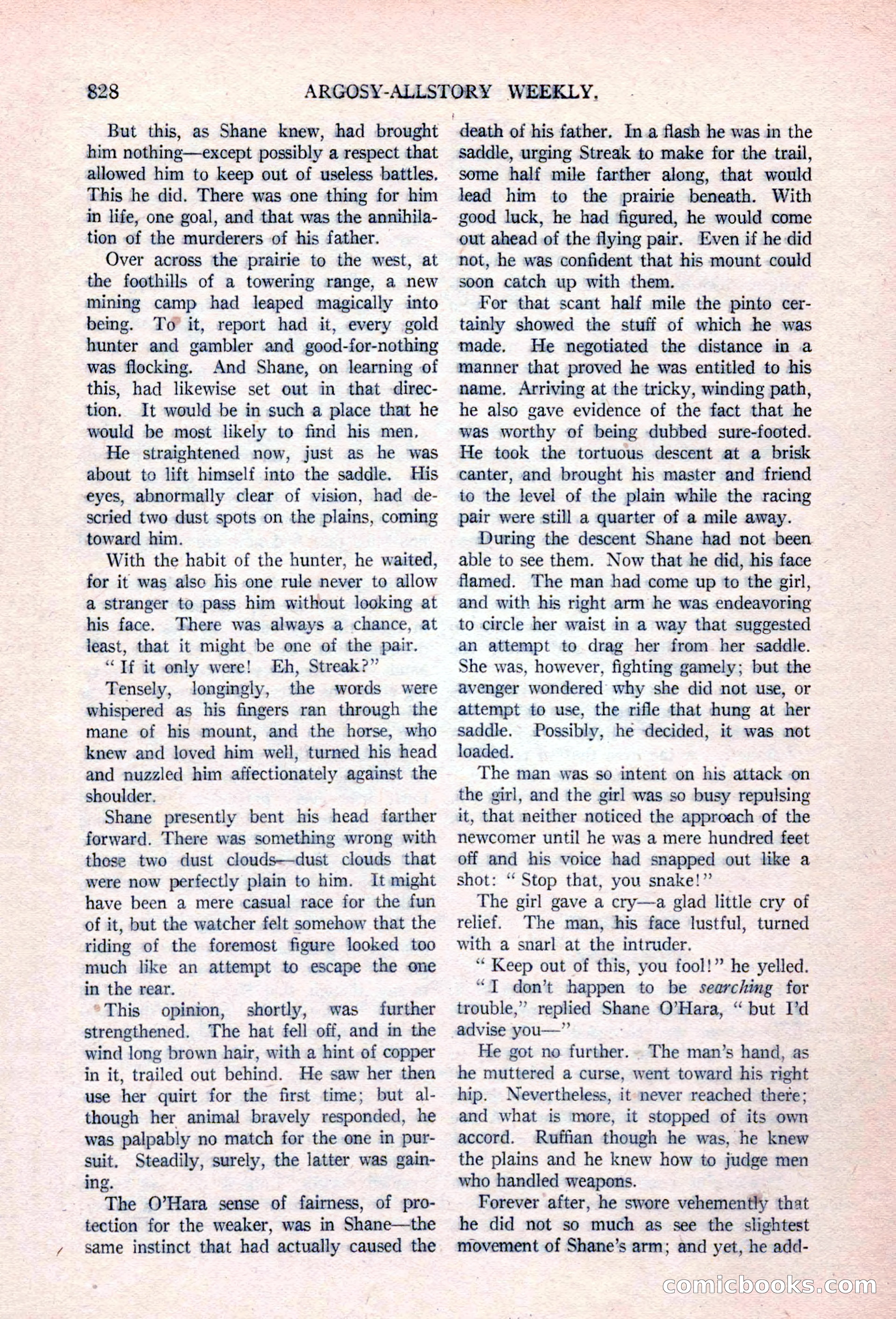 Argosy All-Story Weekly, April 17, 1926 — page 34 of 168