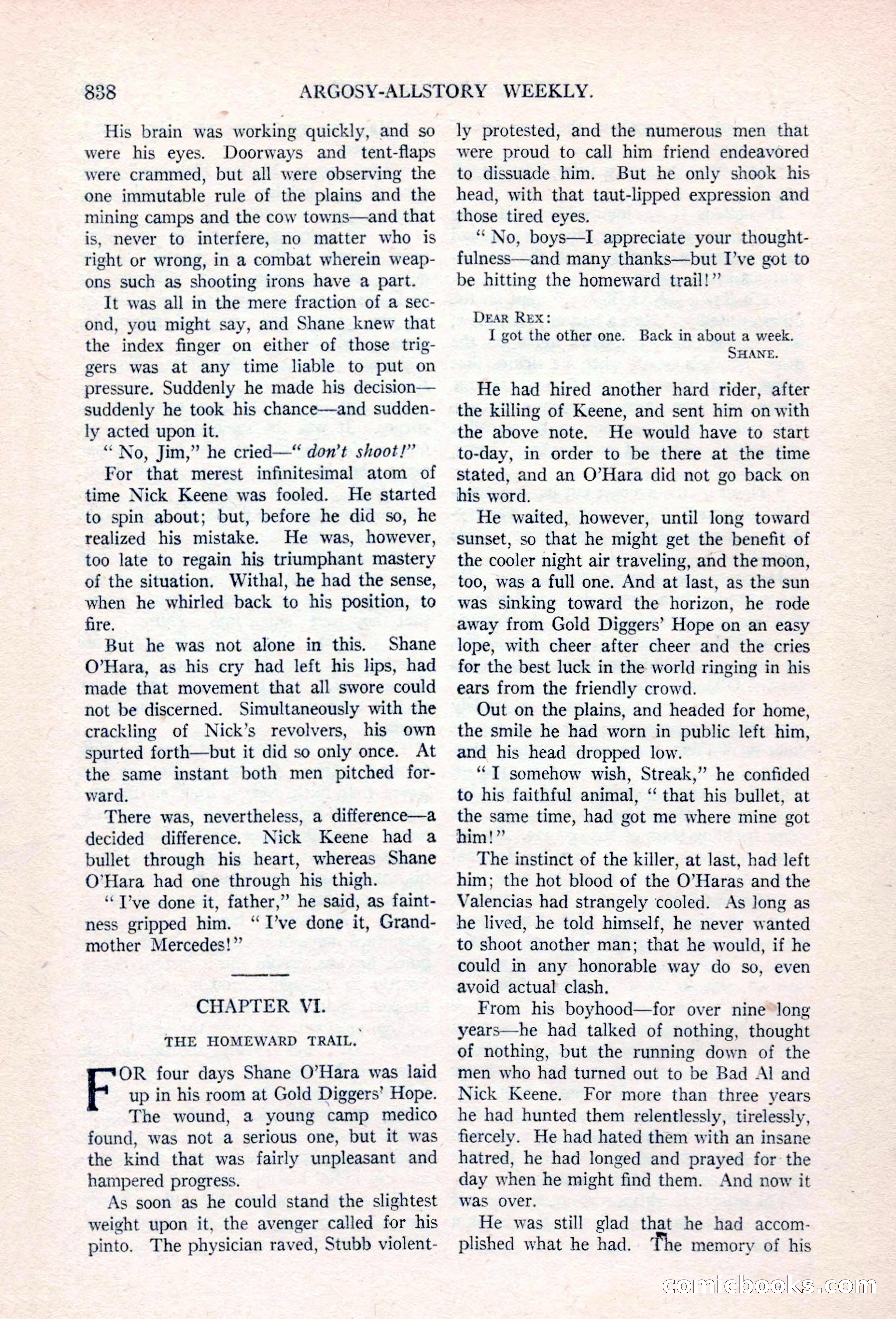 Argosy All-Story Weekly, April 17, 1926 — page 44 of 168