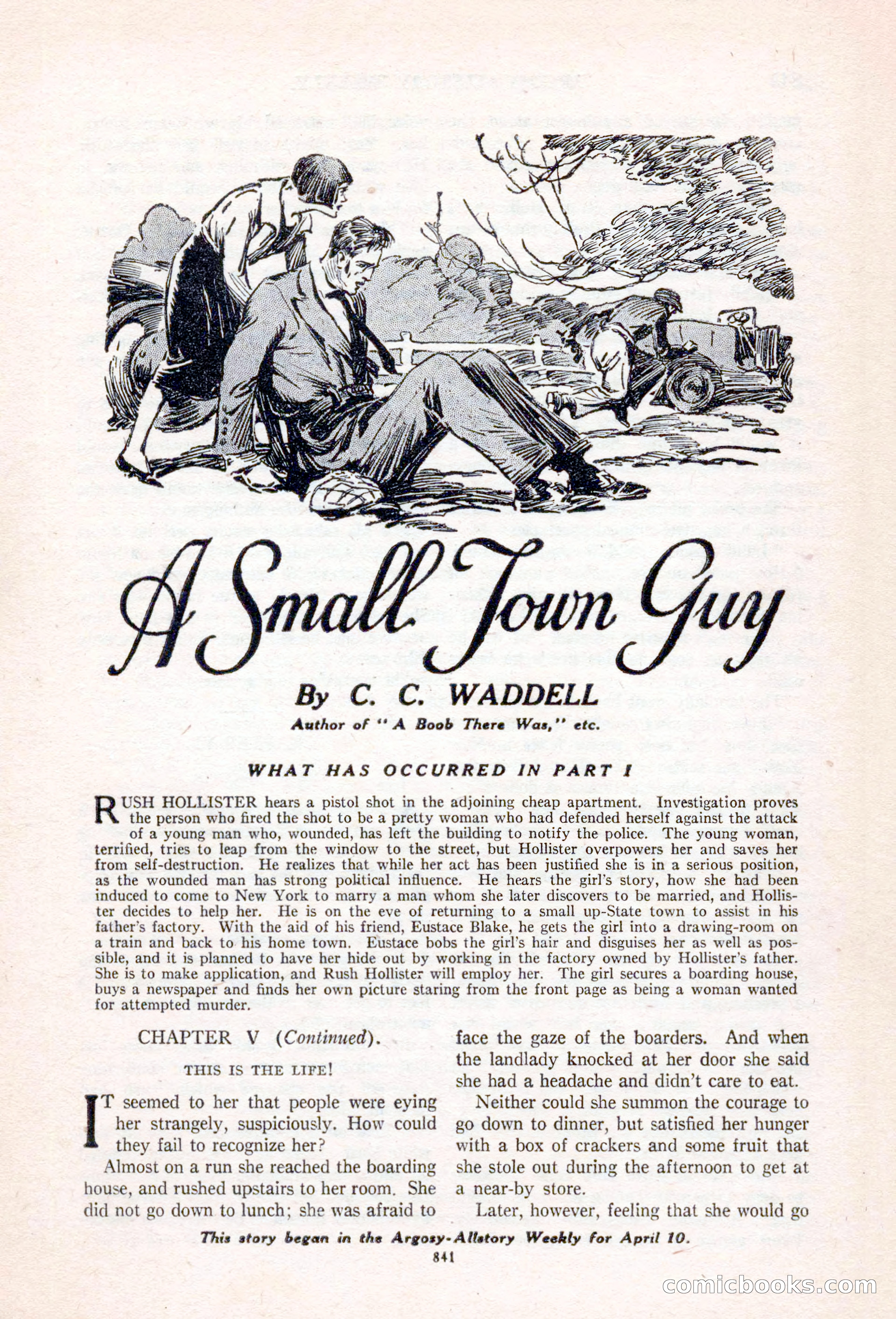 Argosy All-Story Weekly, April 17, 1926 — page 47 of 168
