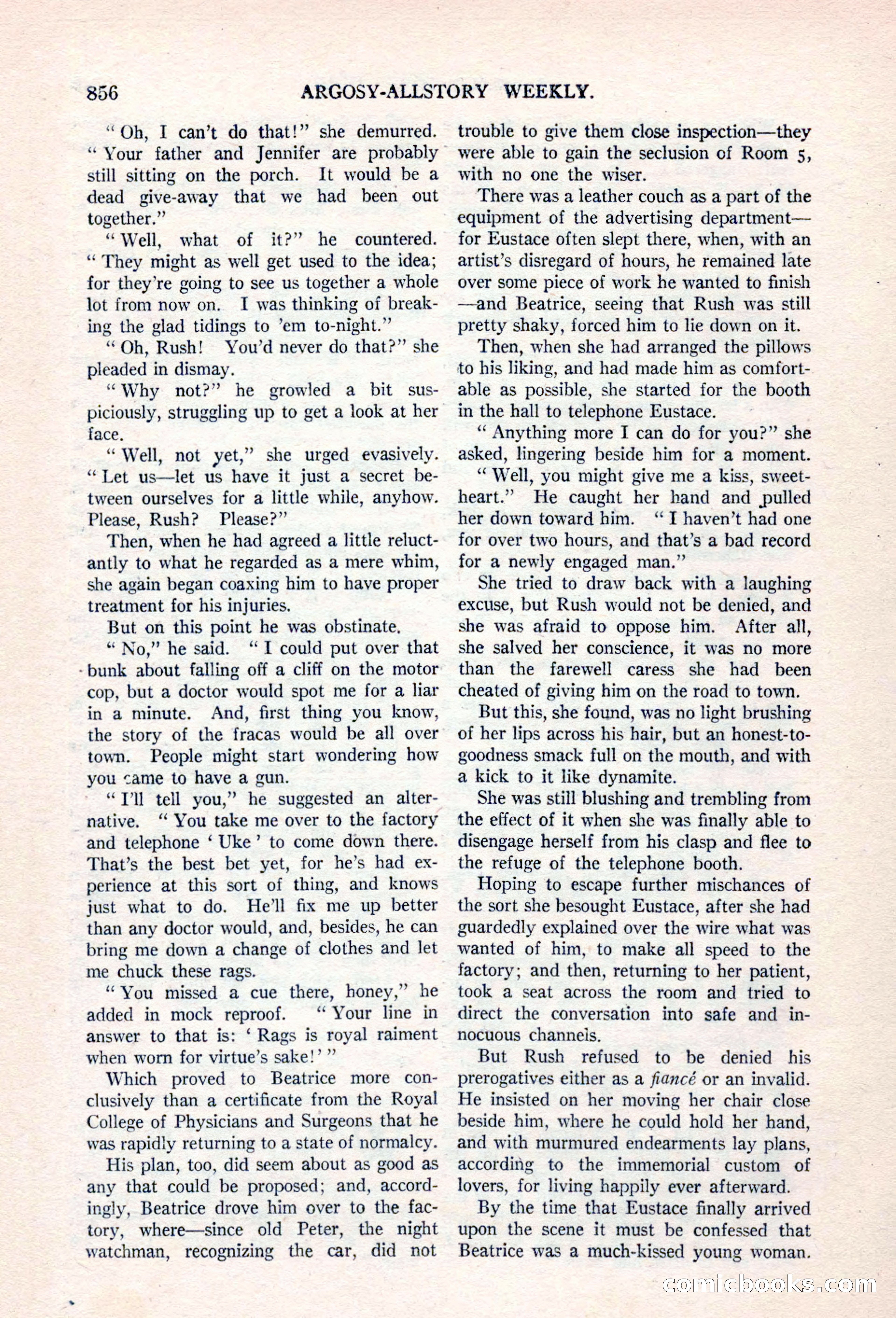 Argosy All-Story Weekly, April 17, 1926 — page 62 of 168
