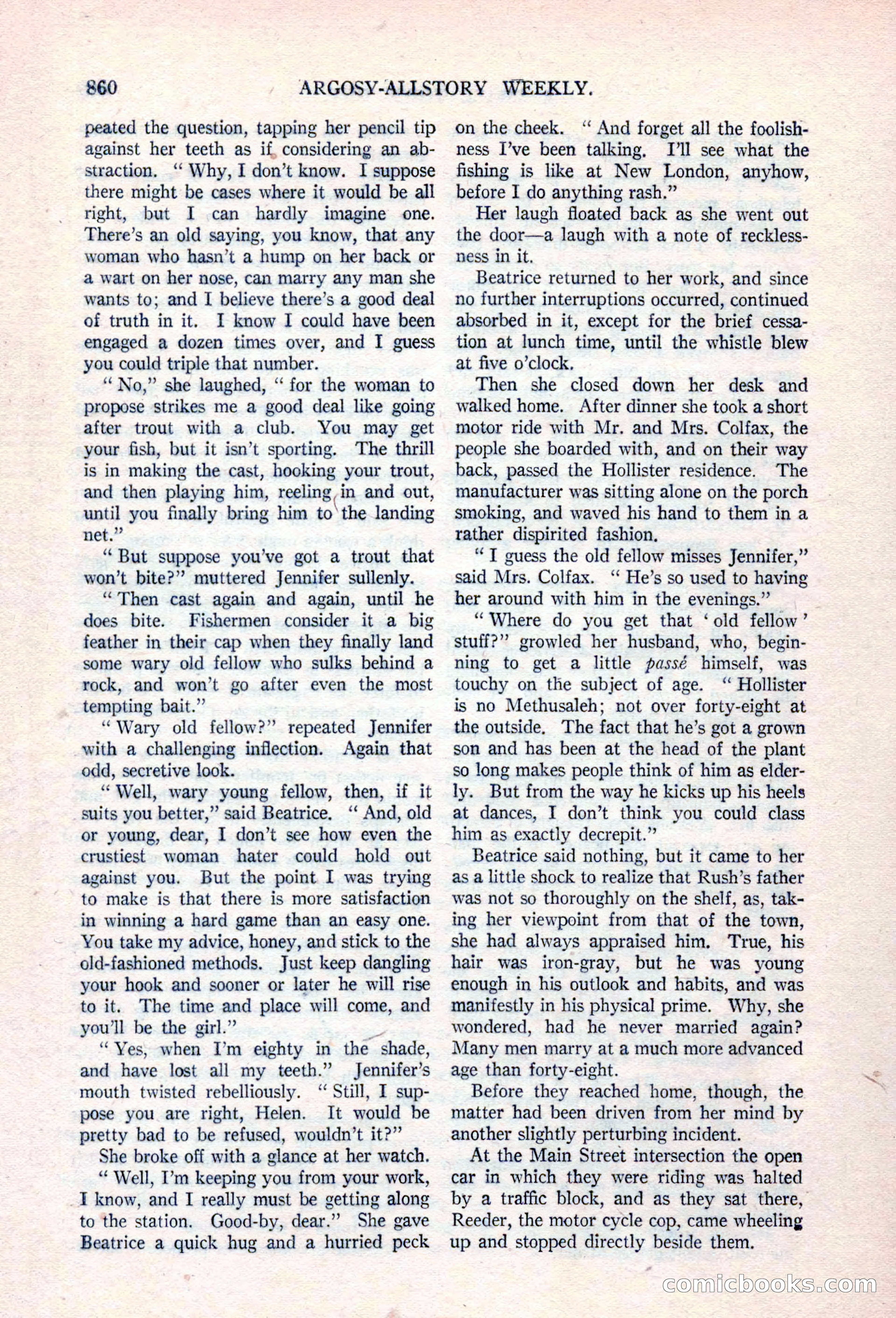 Argosy All-Story Weekly, April 17, 1926 — page 66 of 168