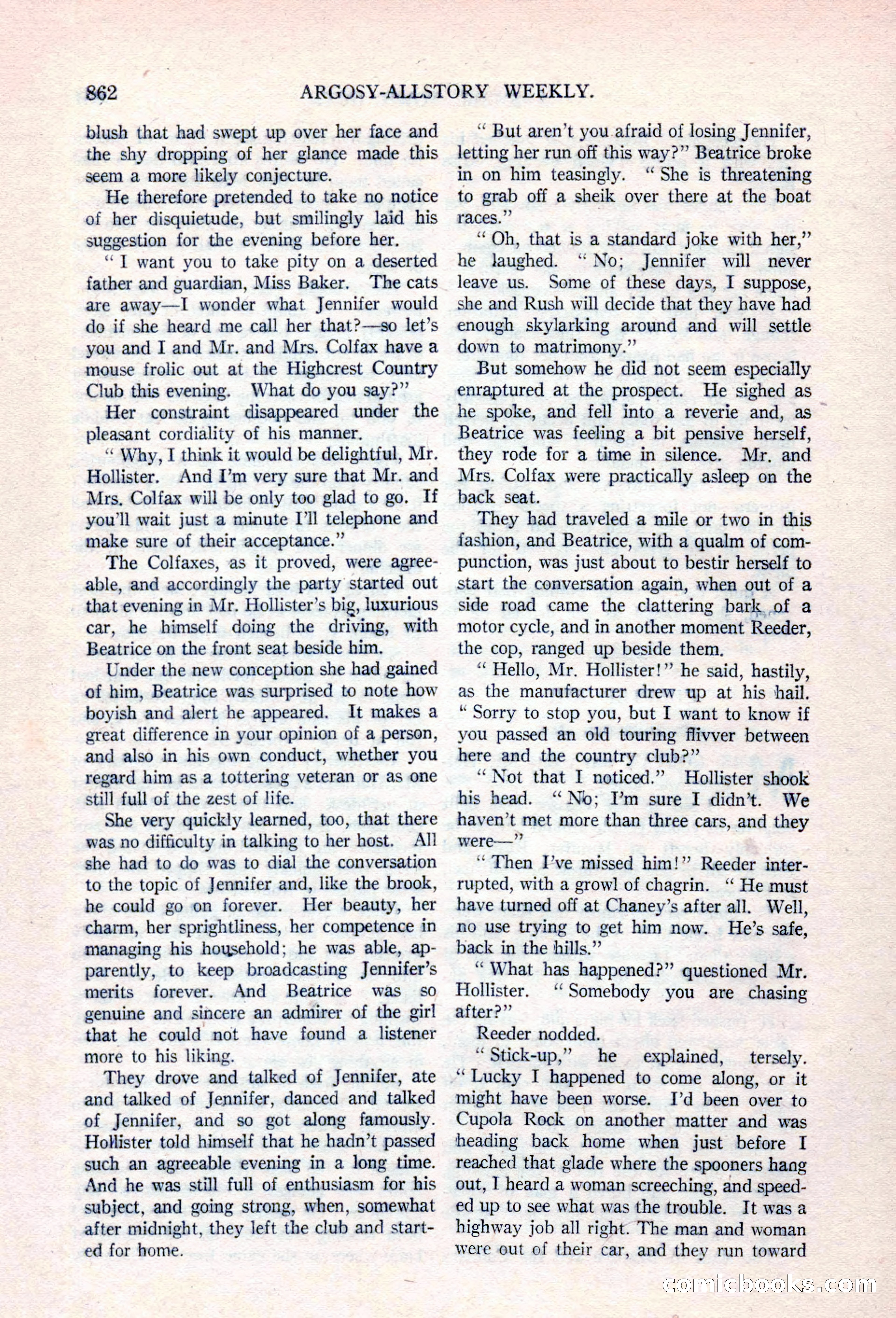 Argosy All-Story Weekly, April 17, 1926 — page 68 of 168