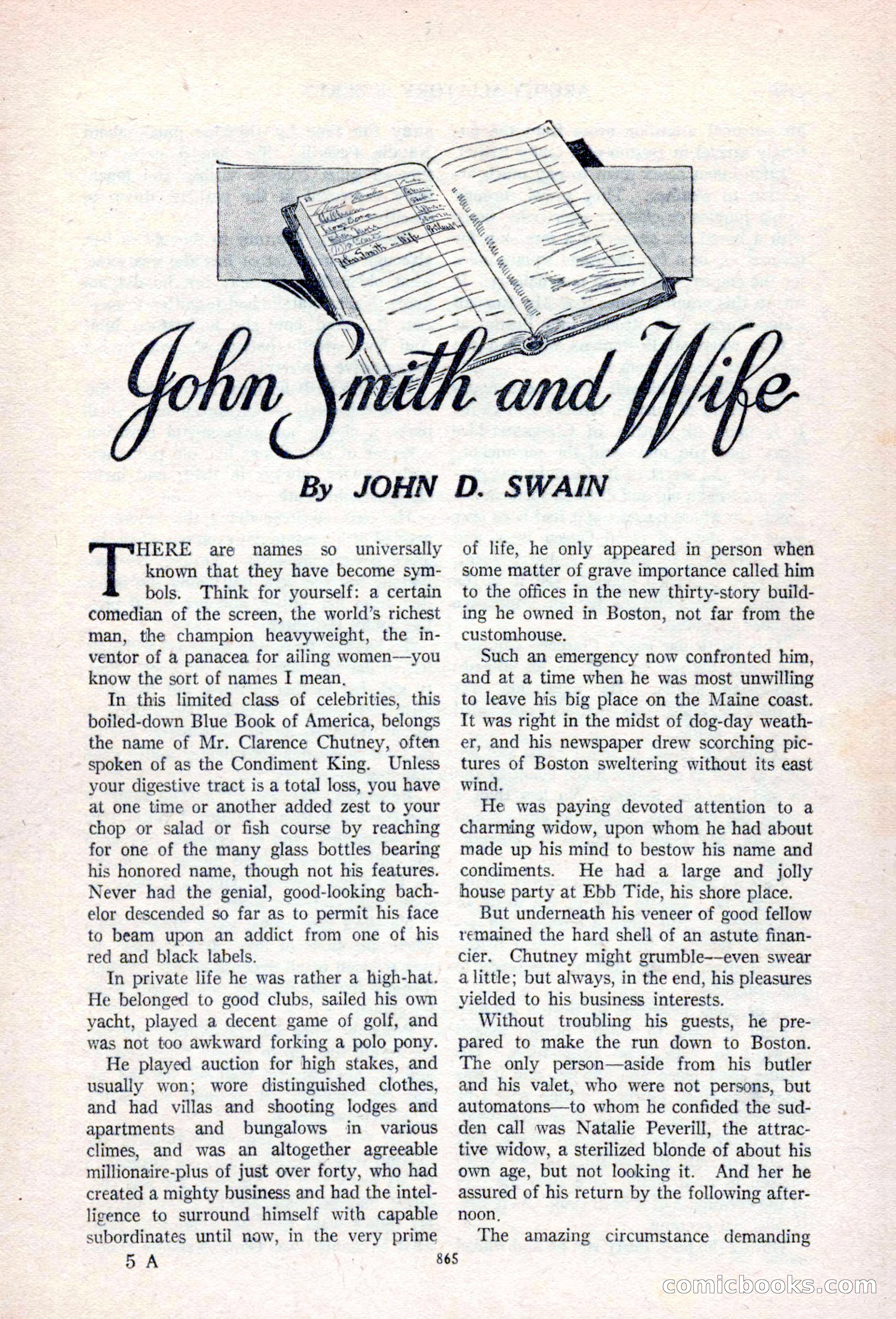 Argosy All-Story Weekly, April 17, 1926 — page 71 of 168