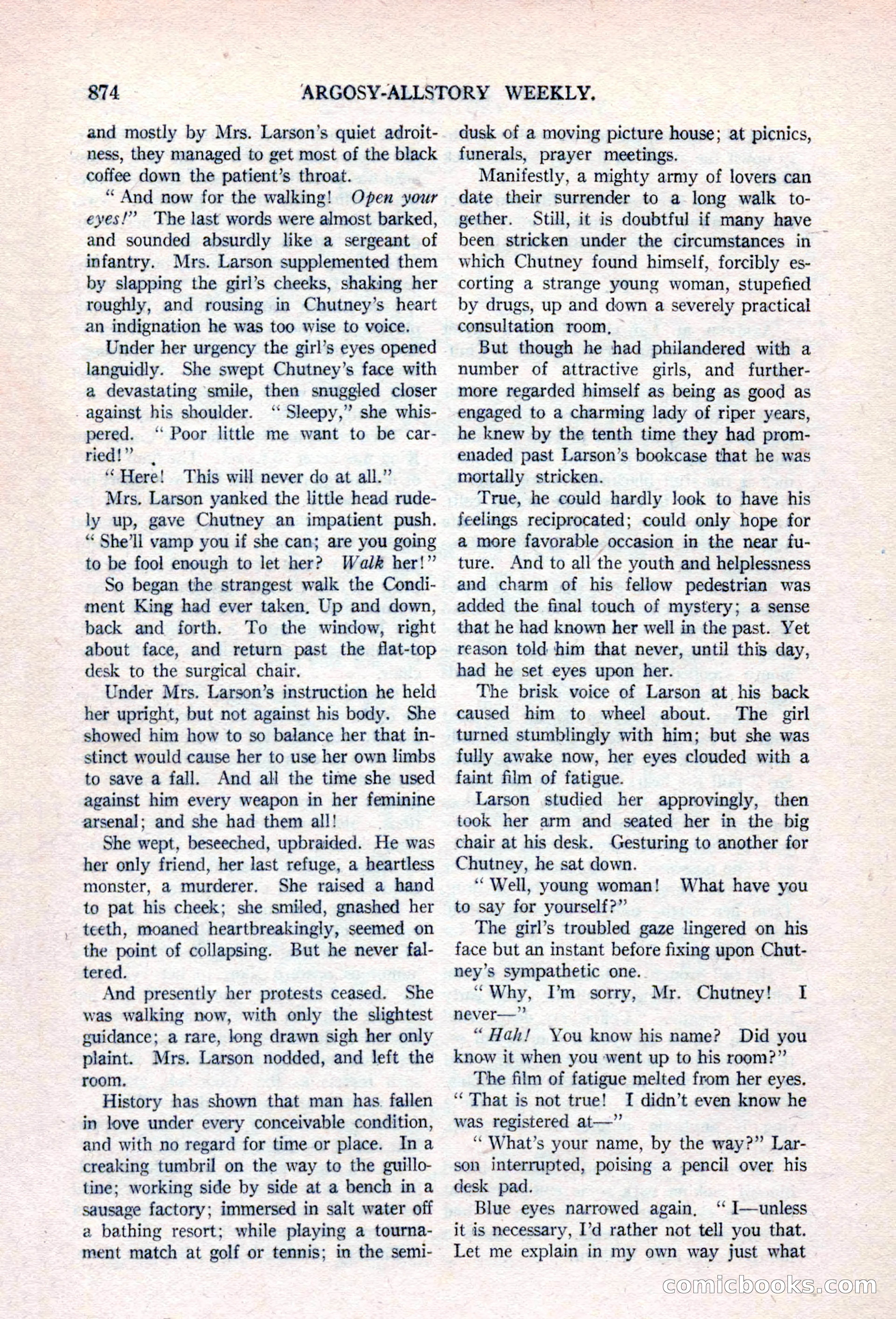 Argosy All-Story Weekly, April 17, 1926 — page 80 of 168