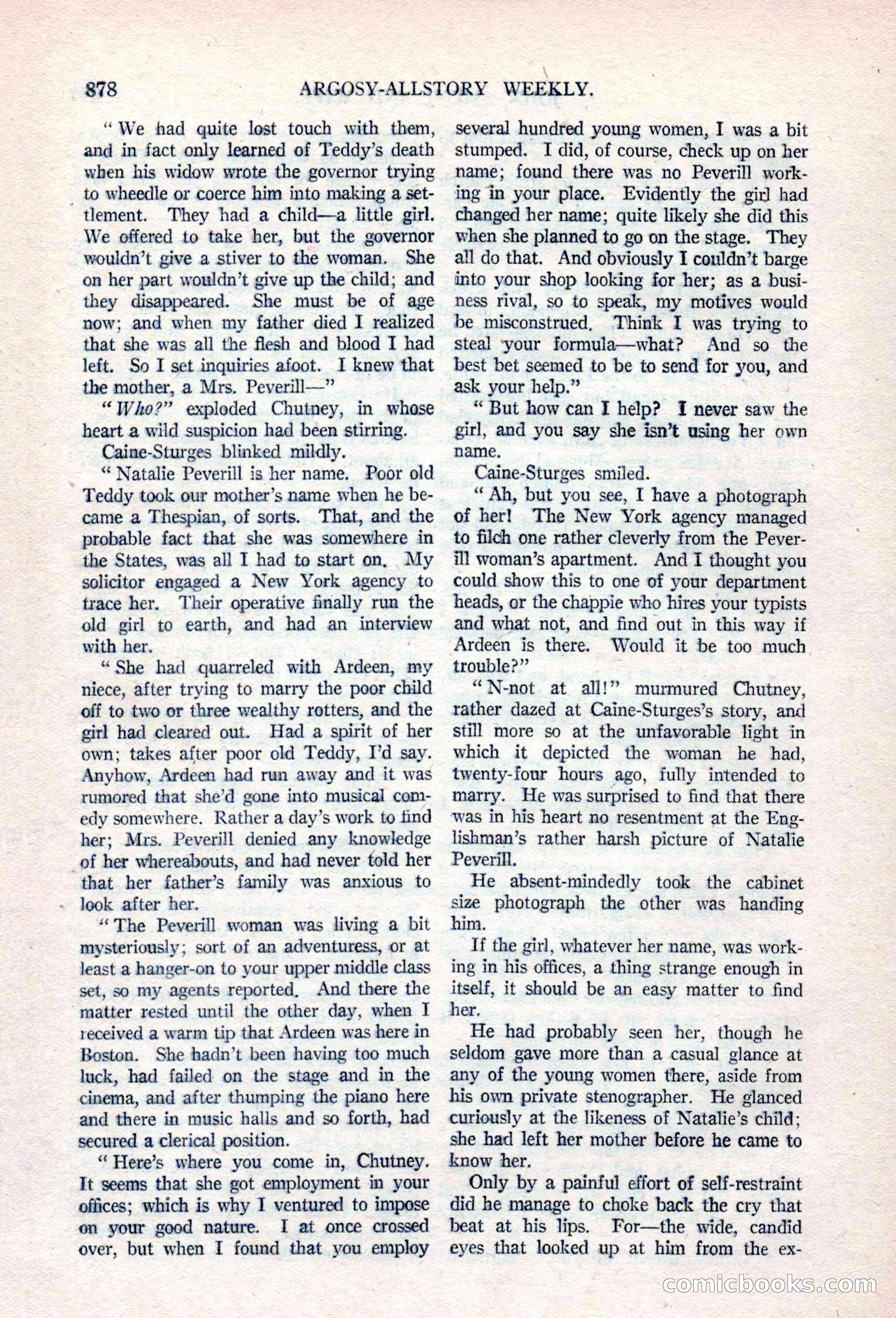 Argosy All-Story Weekly, April 17, 1926 — page 84 of 168