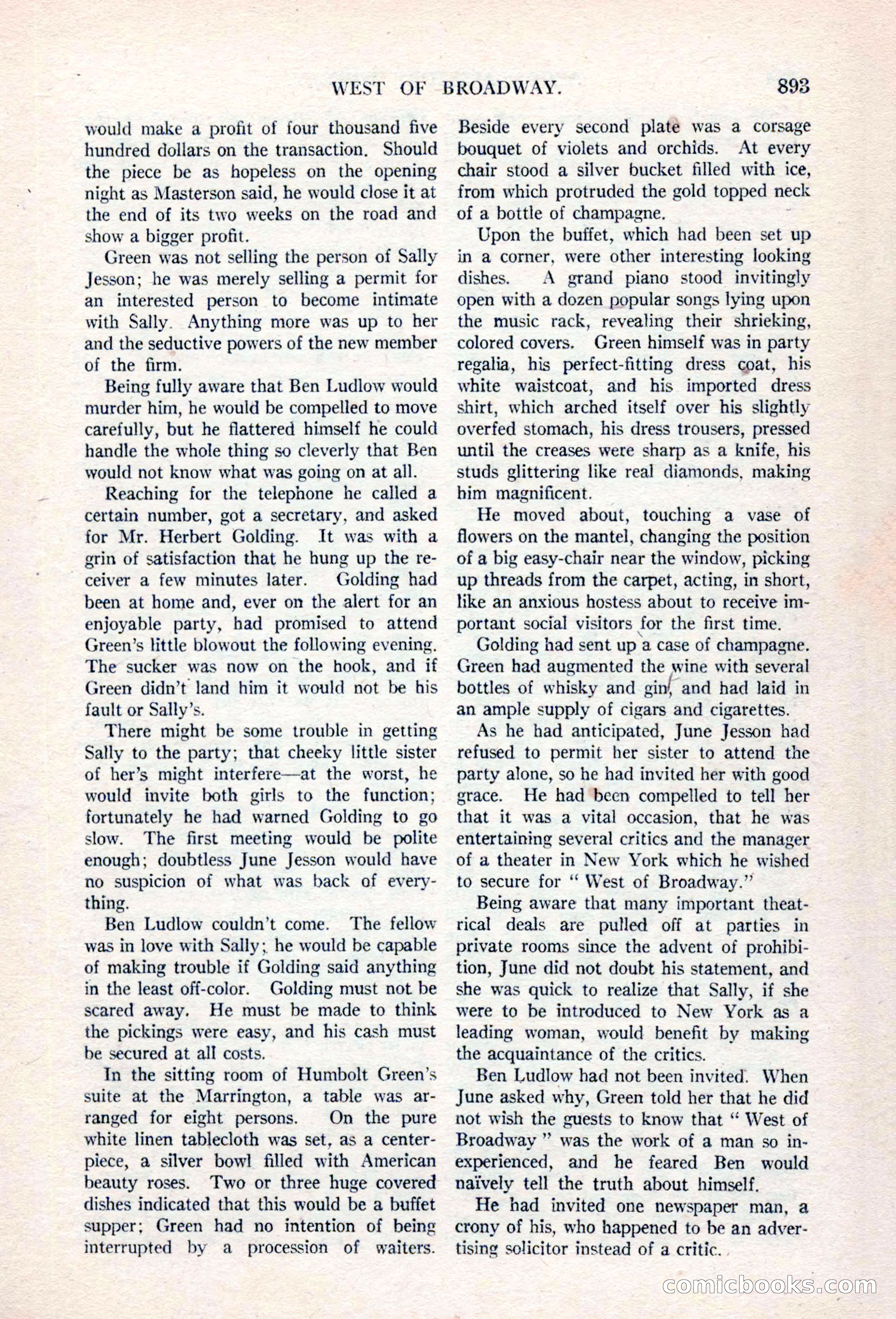 Argosy All-Story Weekly, April 17, 1926 — page 99 of 168