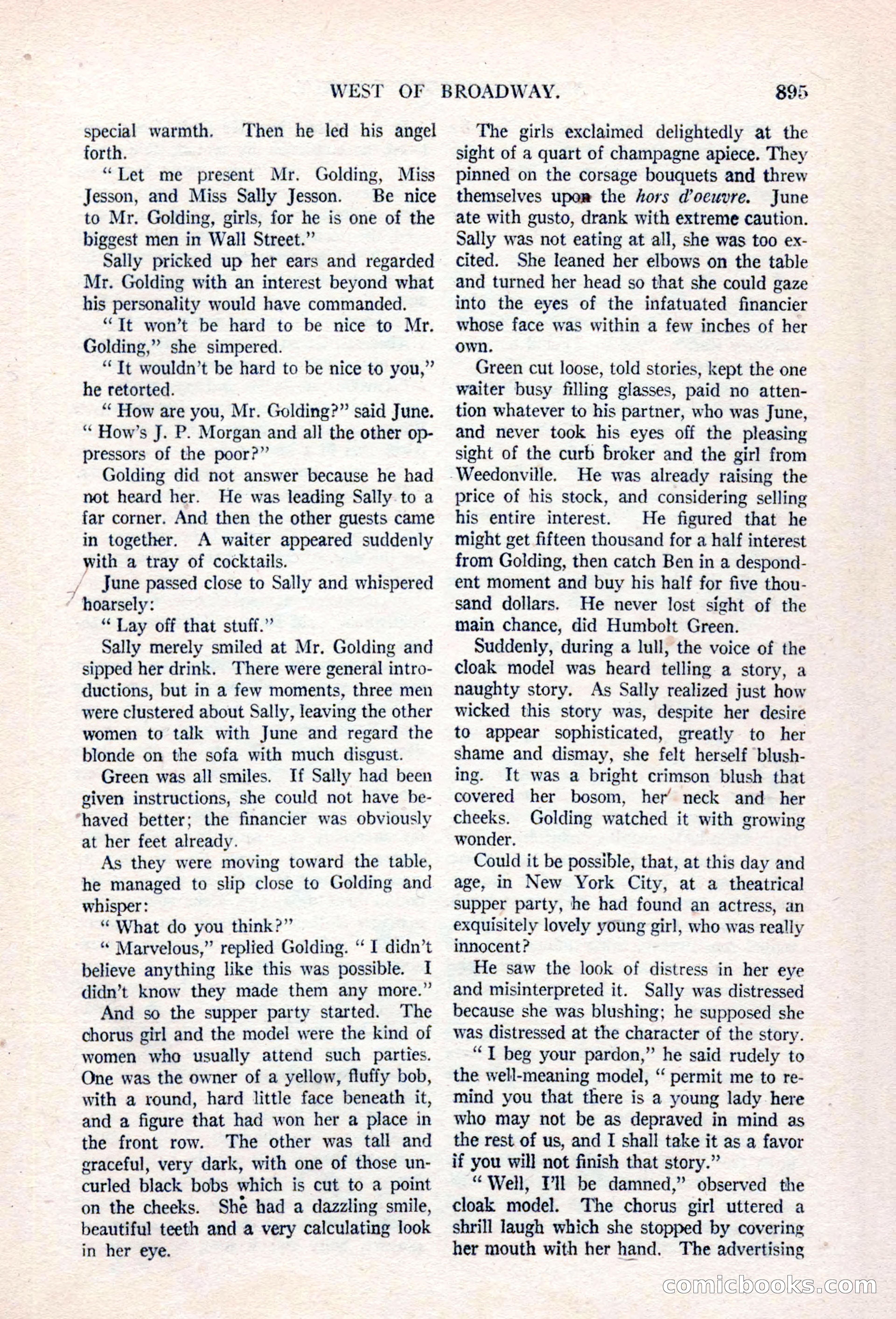 Argosy All-Story Weekly, April 17, 1926 — page 101 of 168
