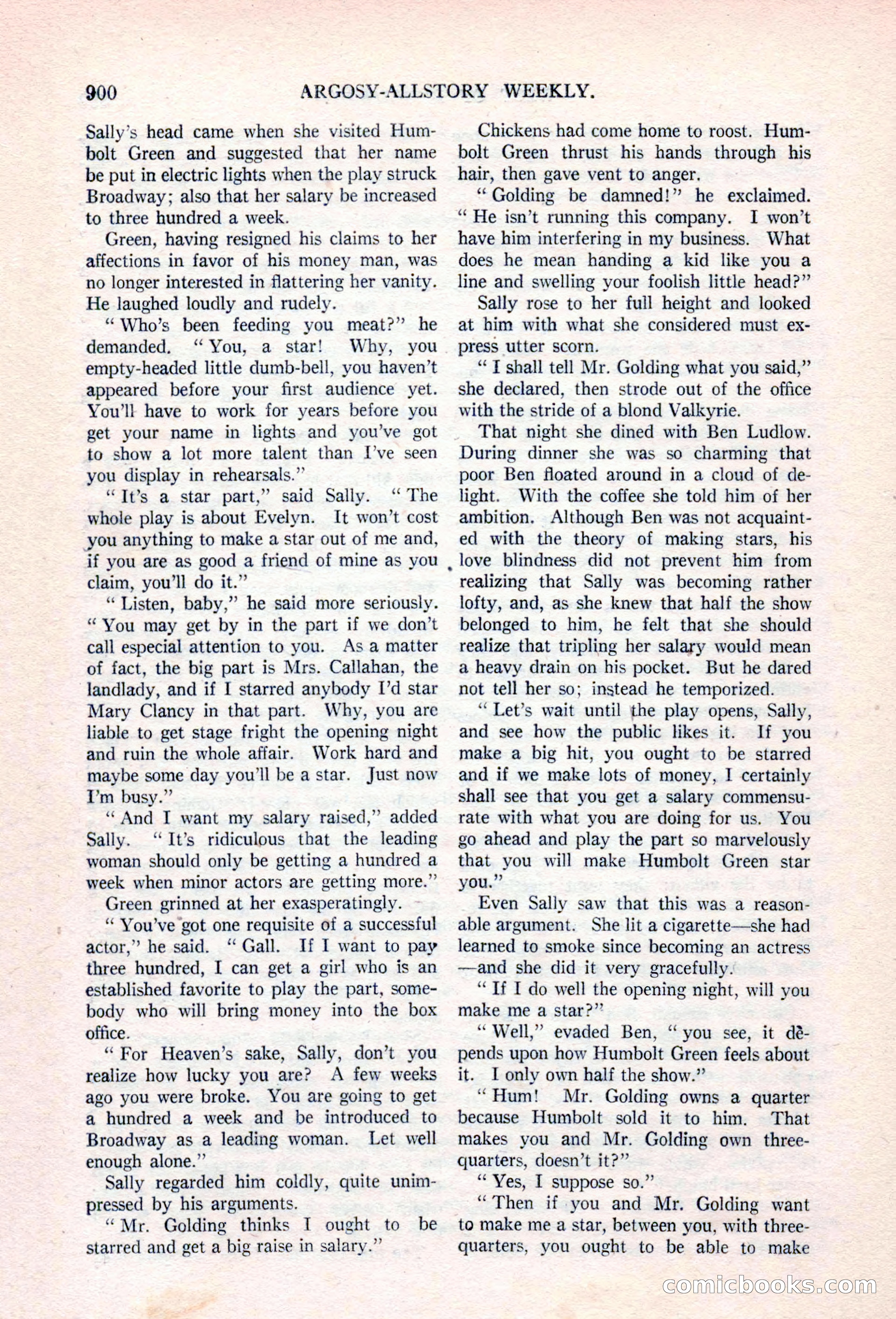 Argosy All-Story Weekly, April 17, 1926 — page 106 of 168
