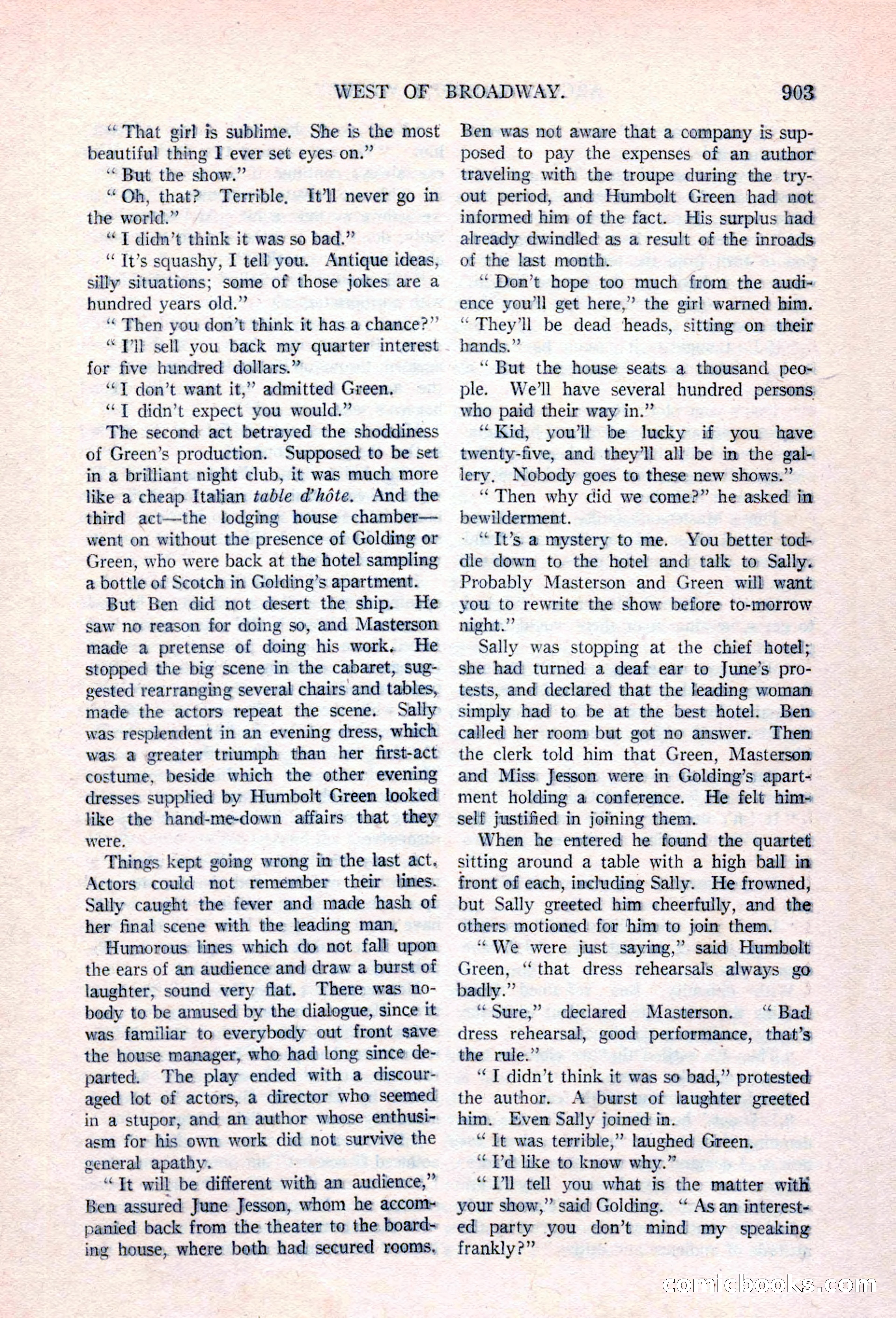 Argosy All-Story Weekly, April 17, 1926 — page 109 of 168