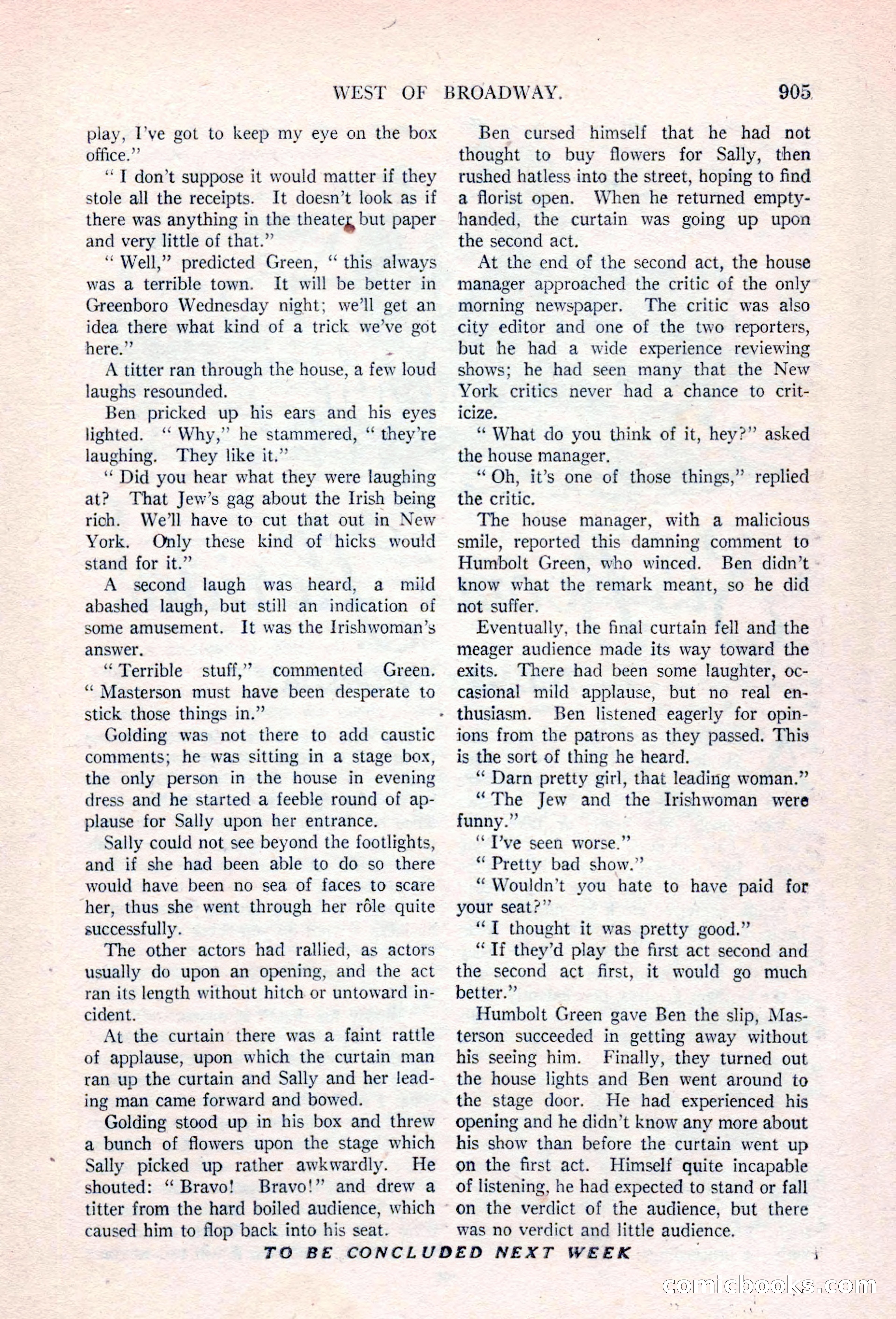 Argosy All-Story Weekly, April 17, 1926 — page 111 of 168