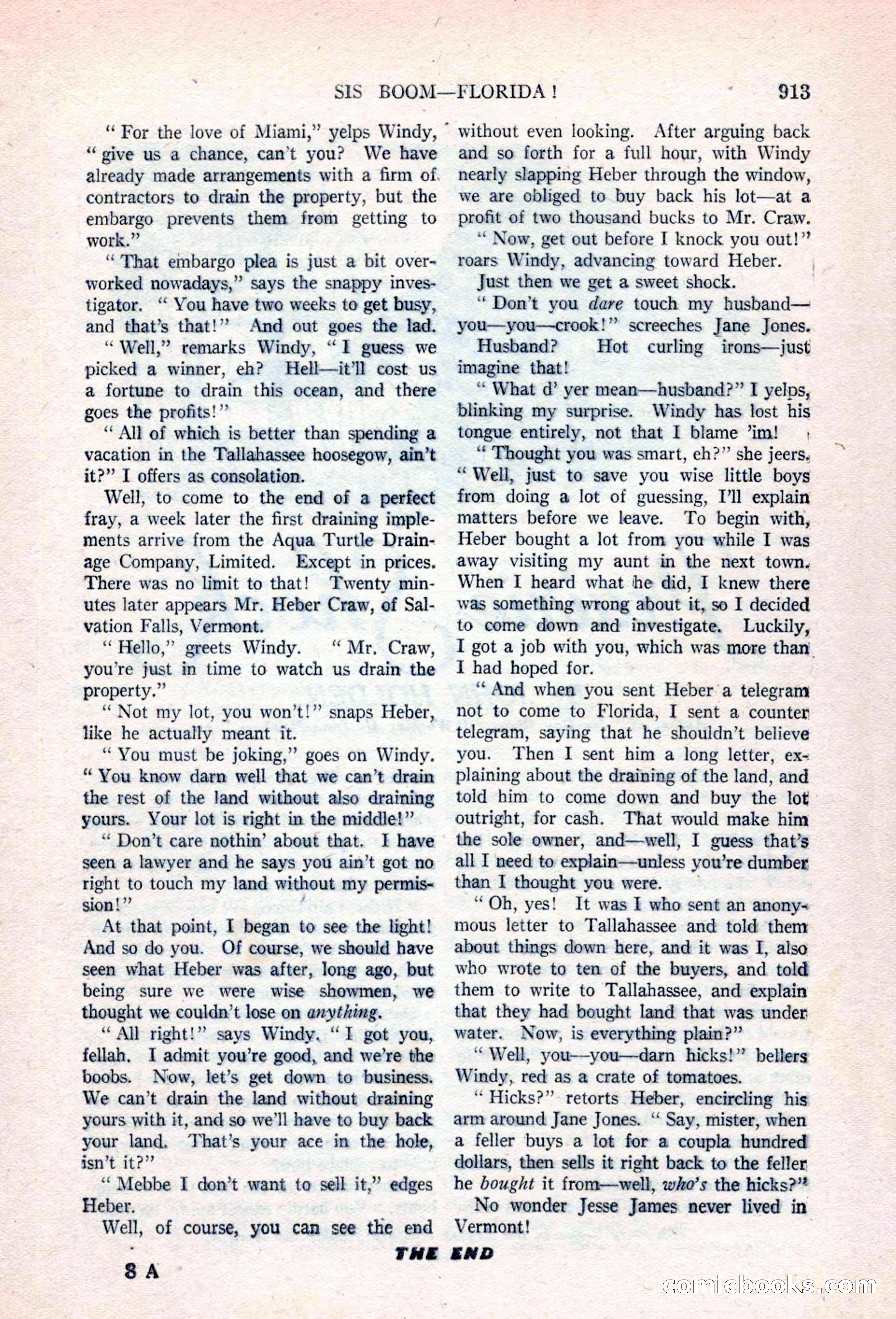 Argosy All-Story Weekly, April 17, 1926 — page 119 of 168