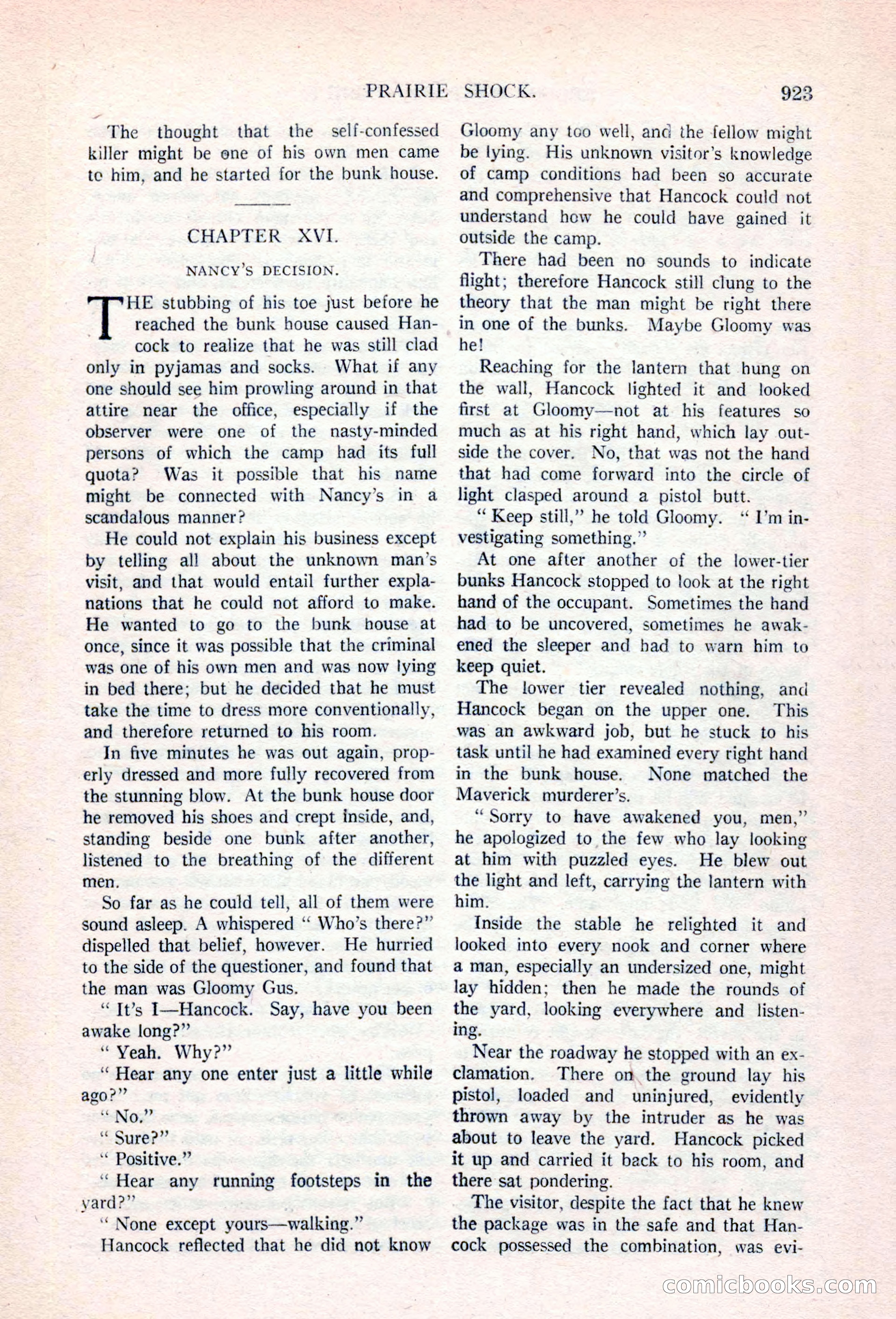 Argosy All-Story Weekly, April 17, 1926 — page 129 of 168
