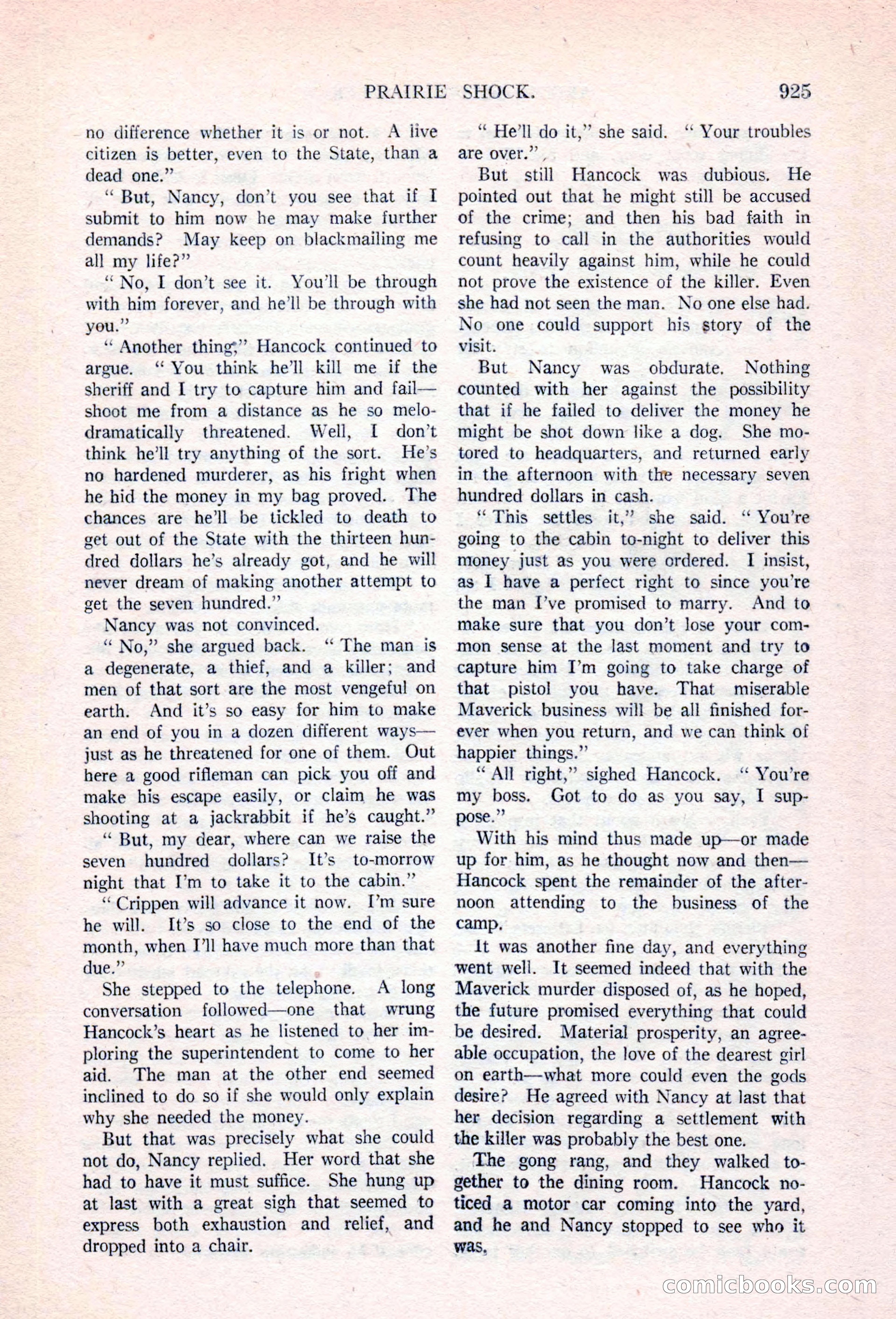 Argosy All-Story Weekly, April 17, 1926 — page 131 of 168