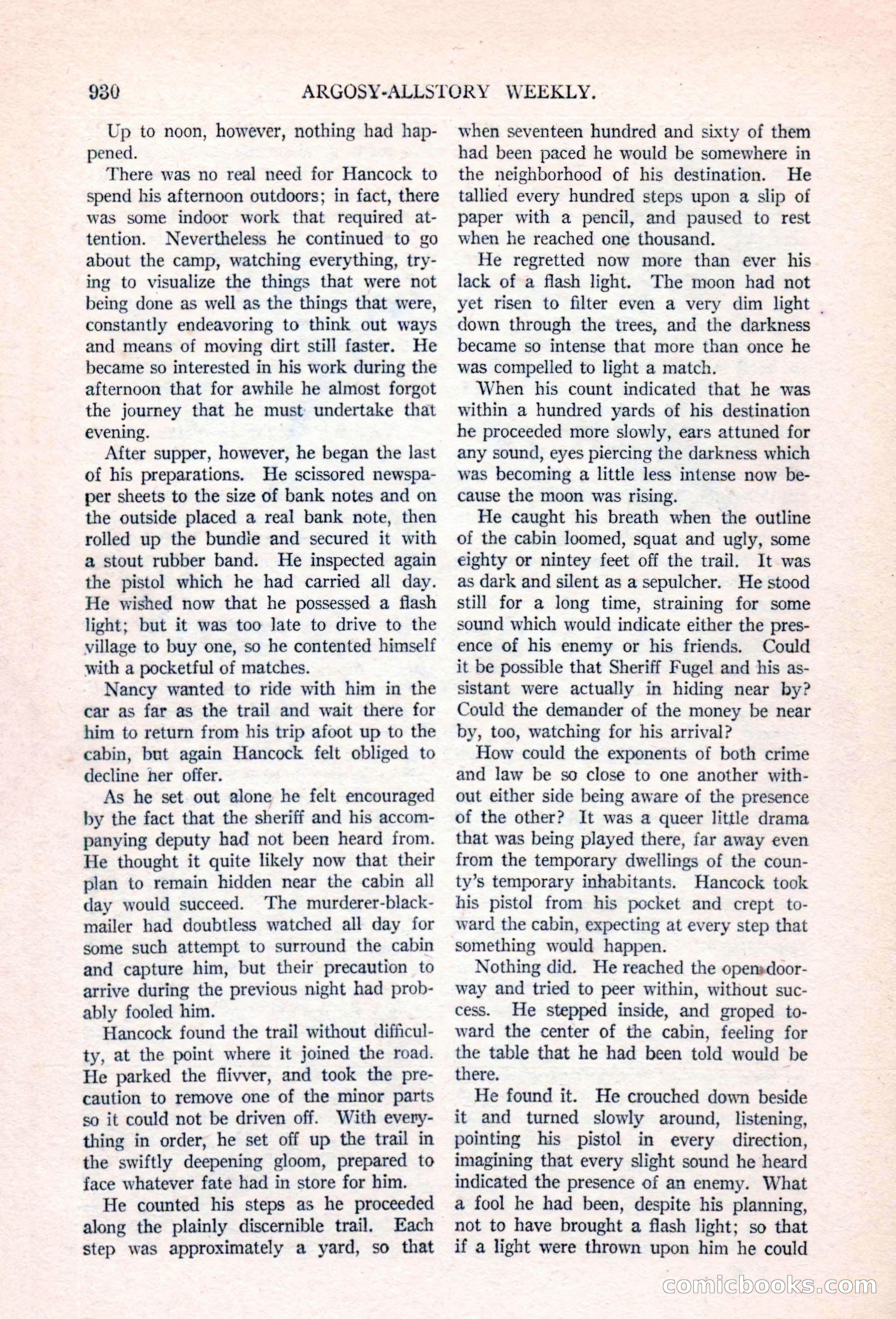 Argosy All-Story Weekly, April 17, 1926 — page 136 of 168