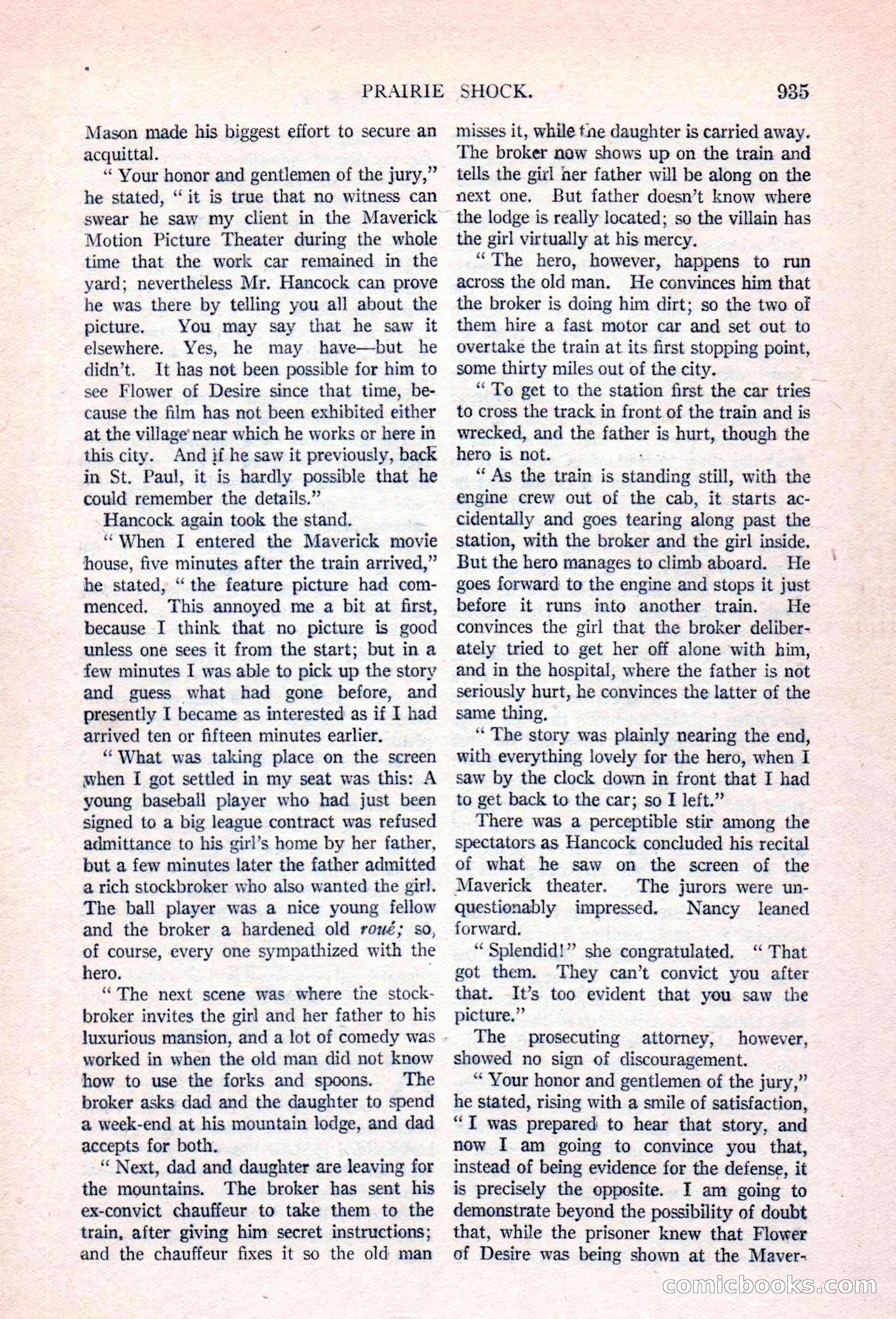 Argosy All-Story Weekly, April 17, 1926 — page 141 of 168