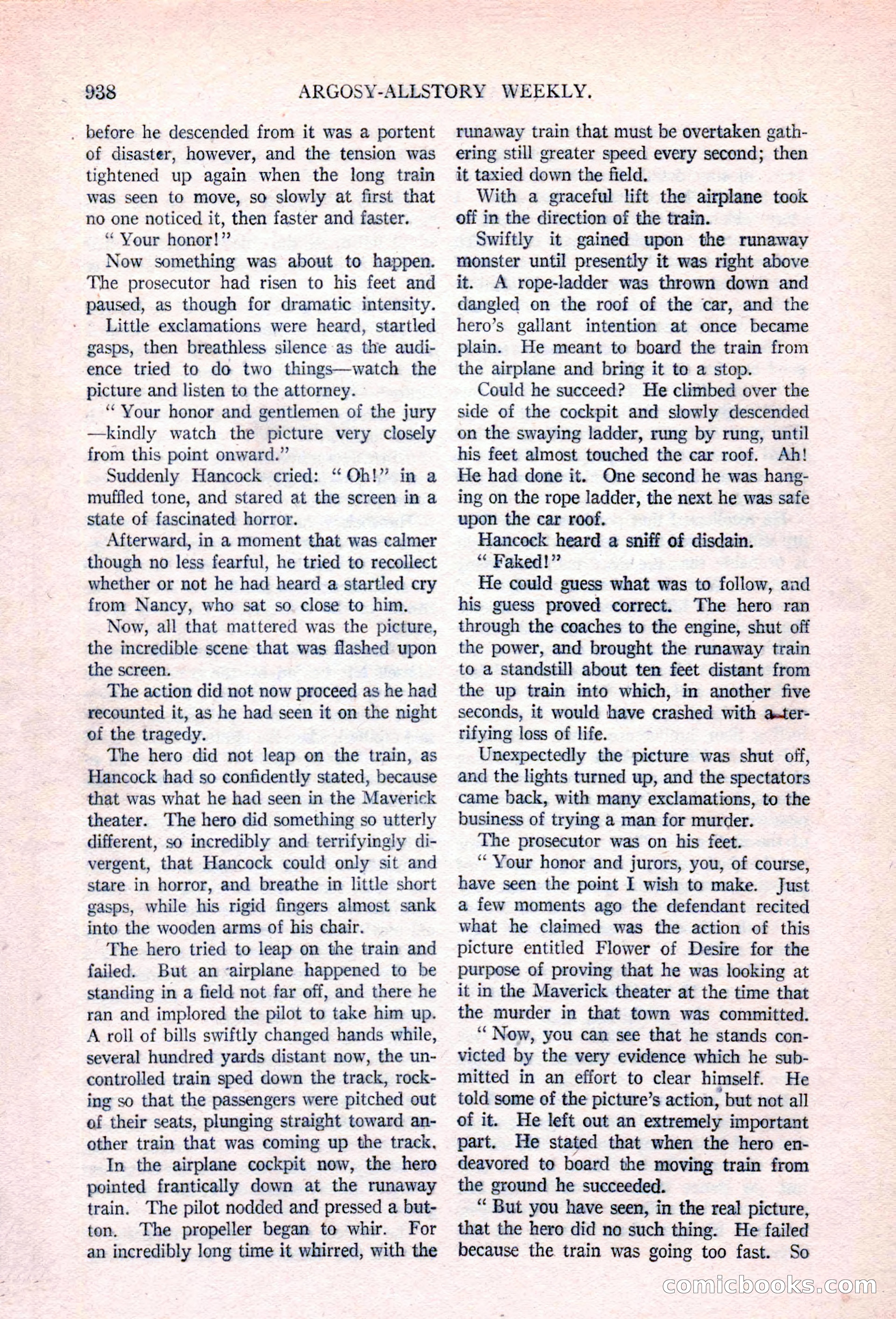 Argosy All-Story Weekly, April 17, 1926 — page 144 of 168