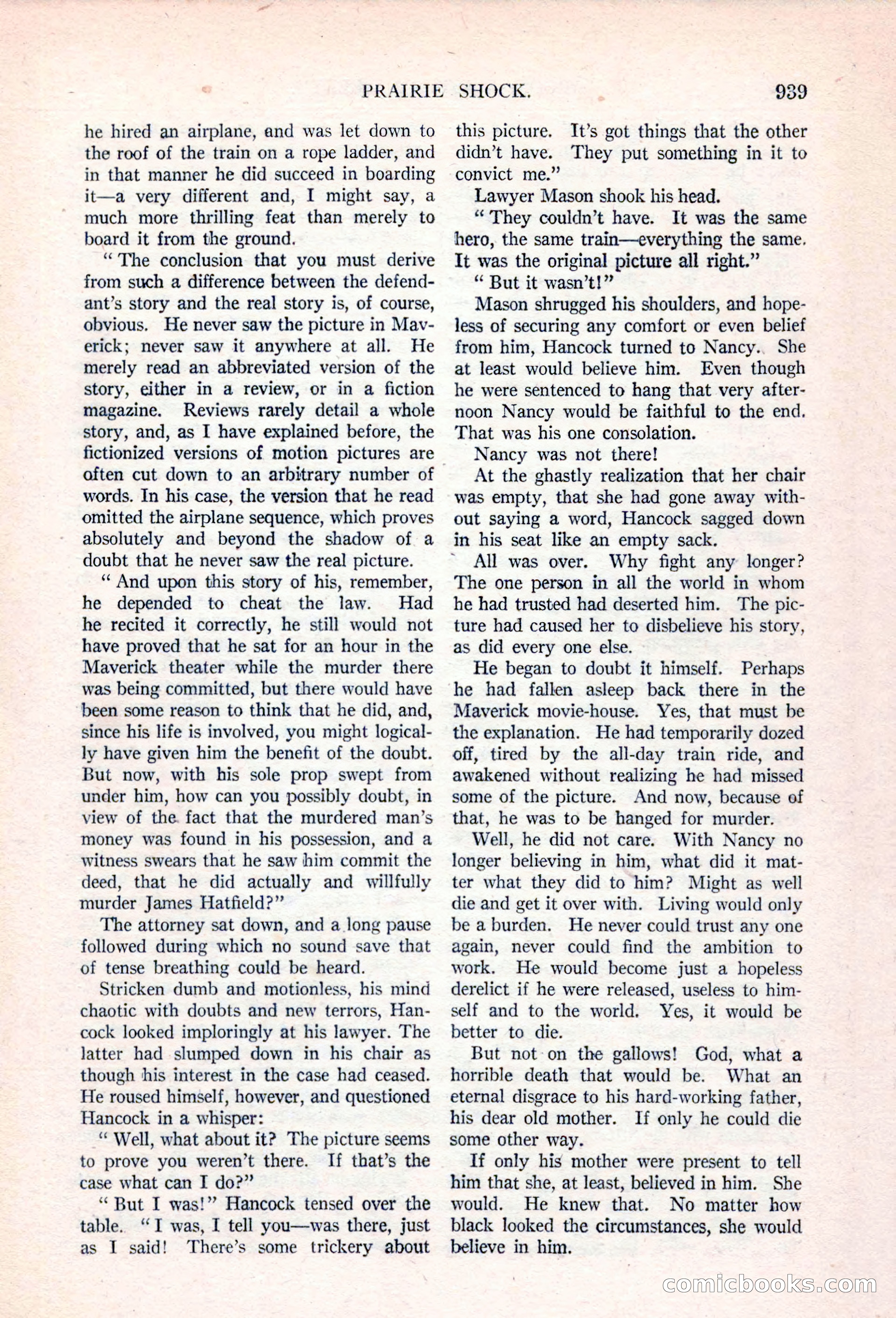 Argosy All-Story Weekly, April 17, 1926 — page 145 of 168