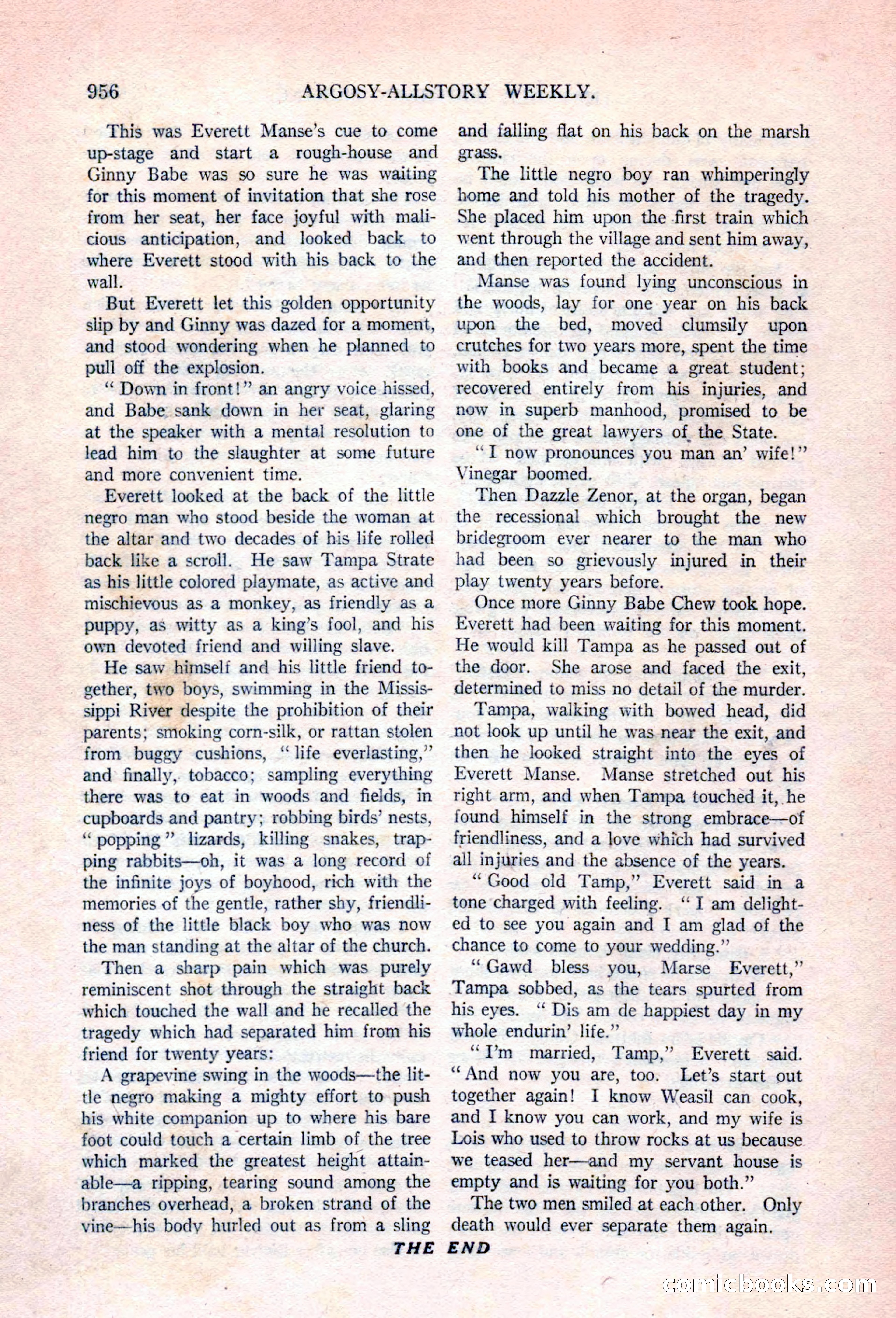 Argosy All-Story Weekly, April 17, 1926 — page 162 of 168