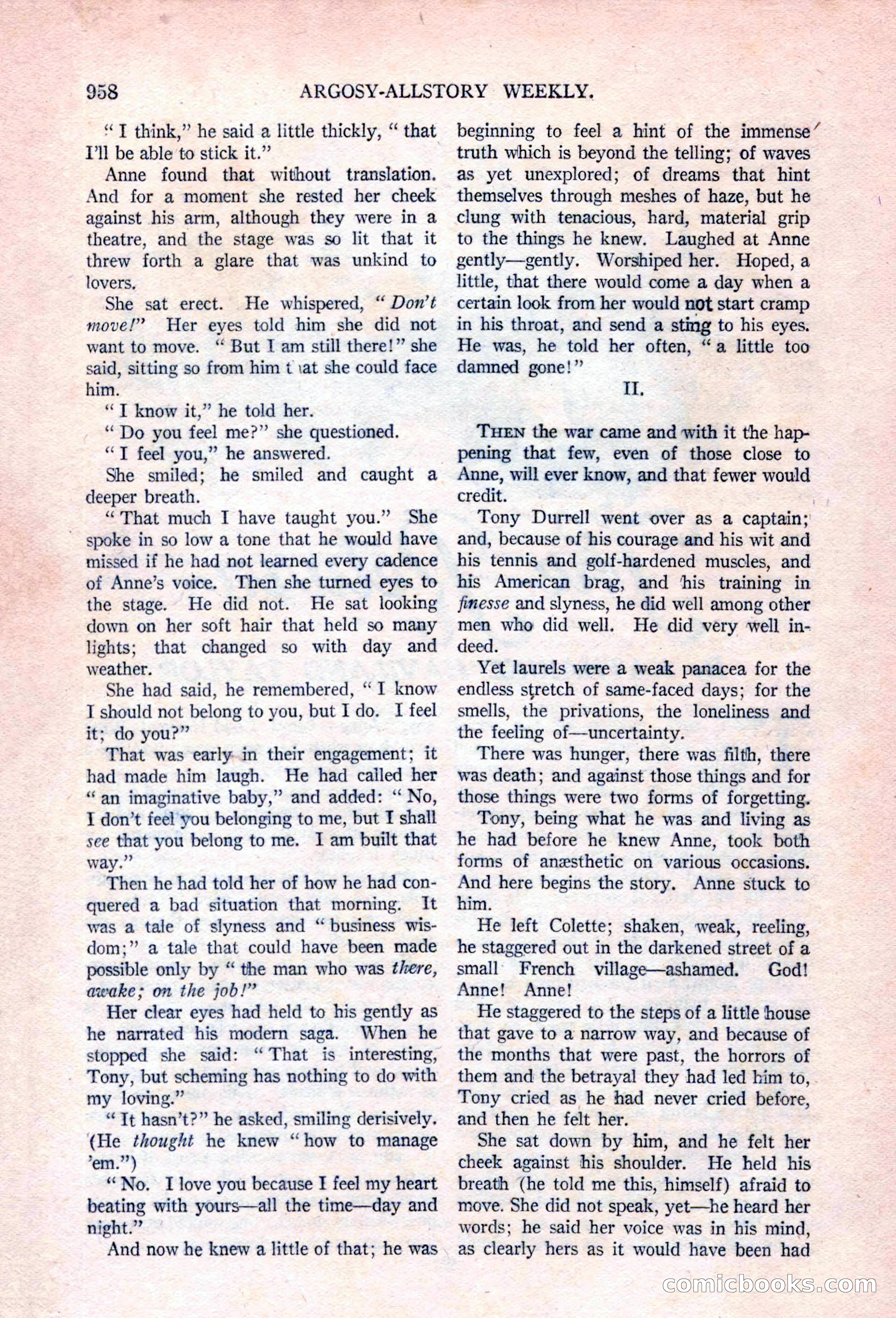 Argosy All-Story Weekly, April 17, 1926 — page 164 of 168