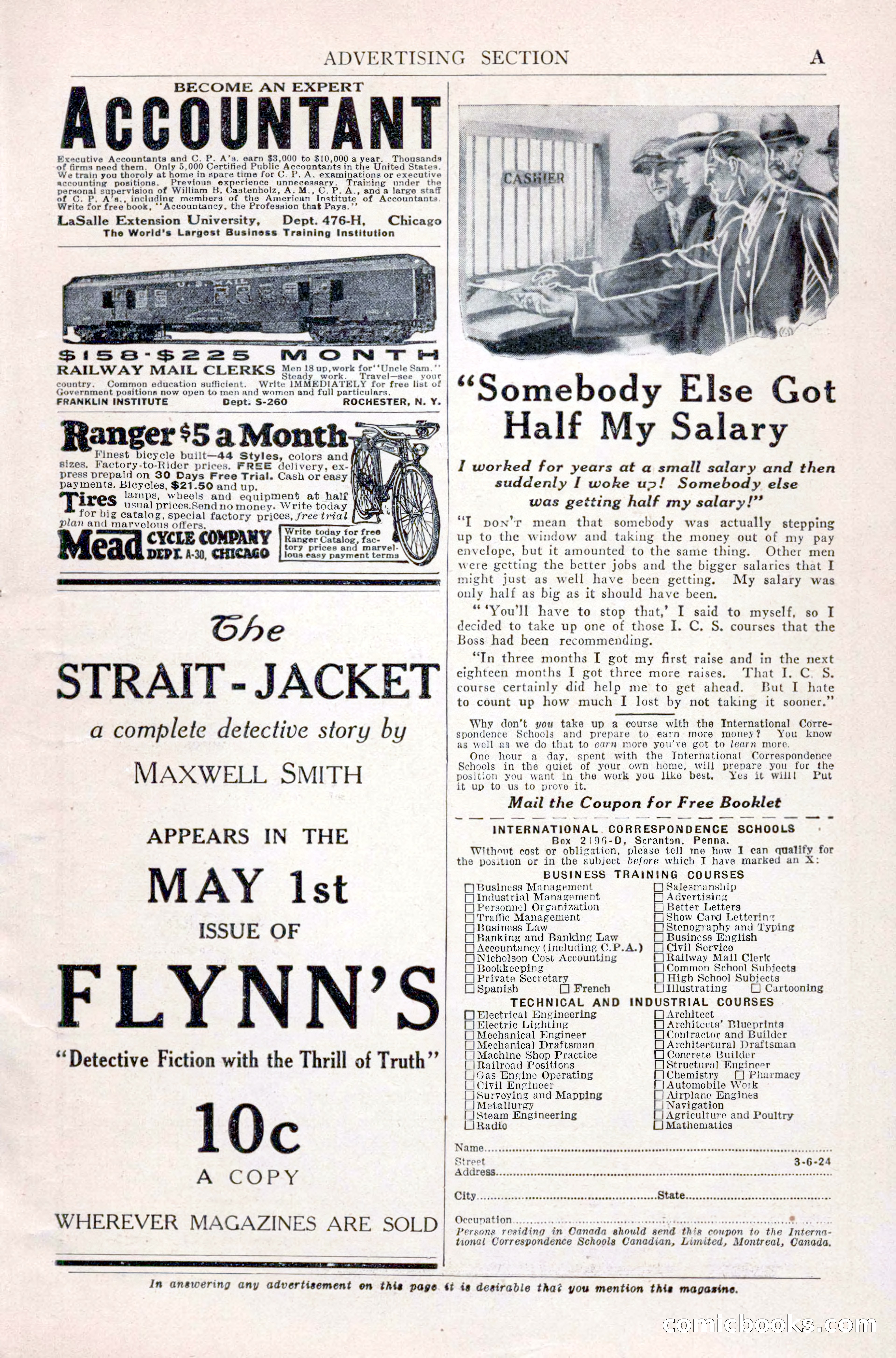 Argosy All-Story Weekly, April 24, 1926 — page 5 of 168
