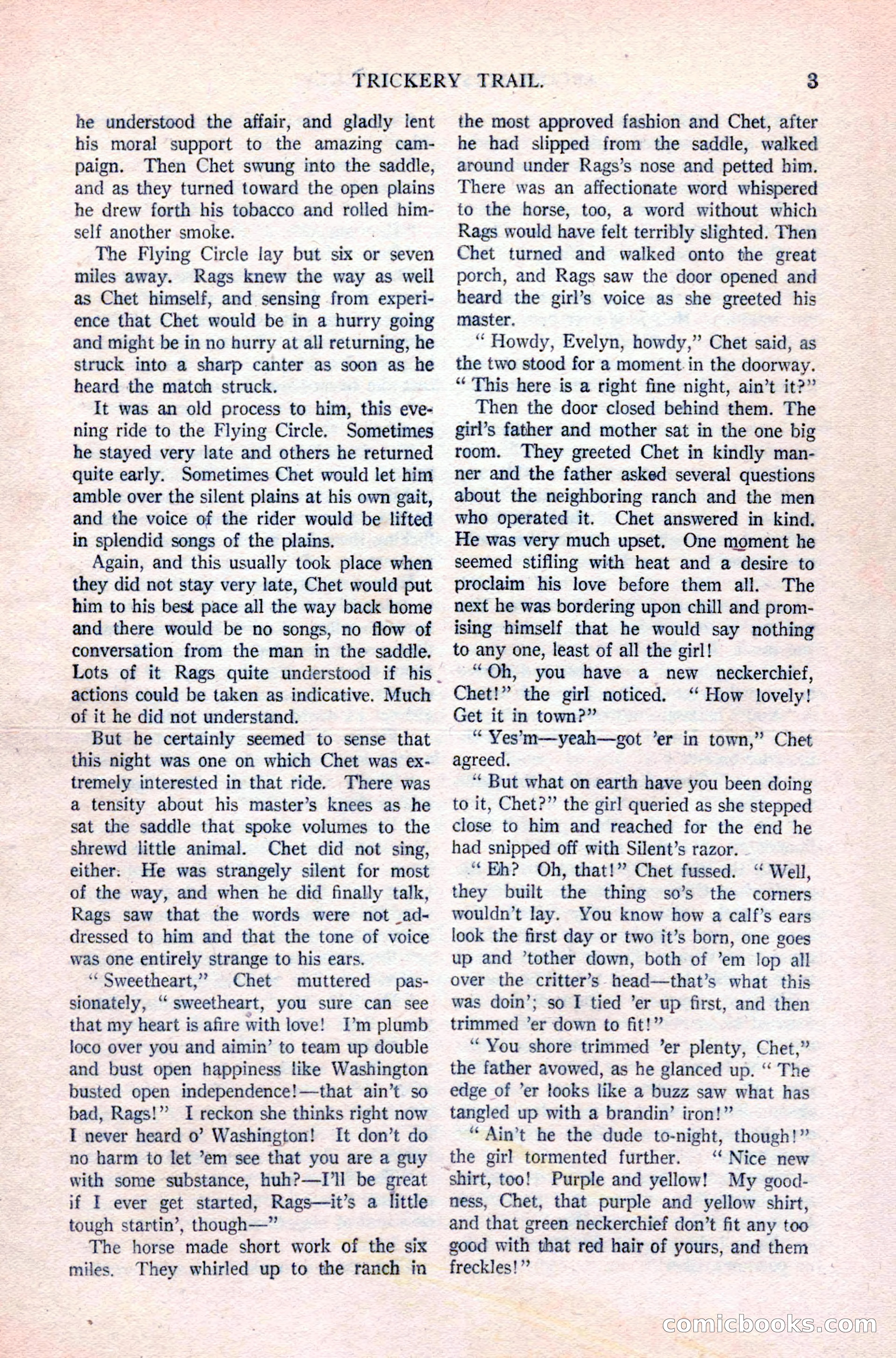Argosy All-Story Weekly, April 24, 1926 — page 9 of 168