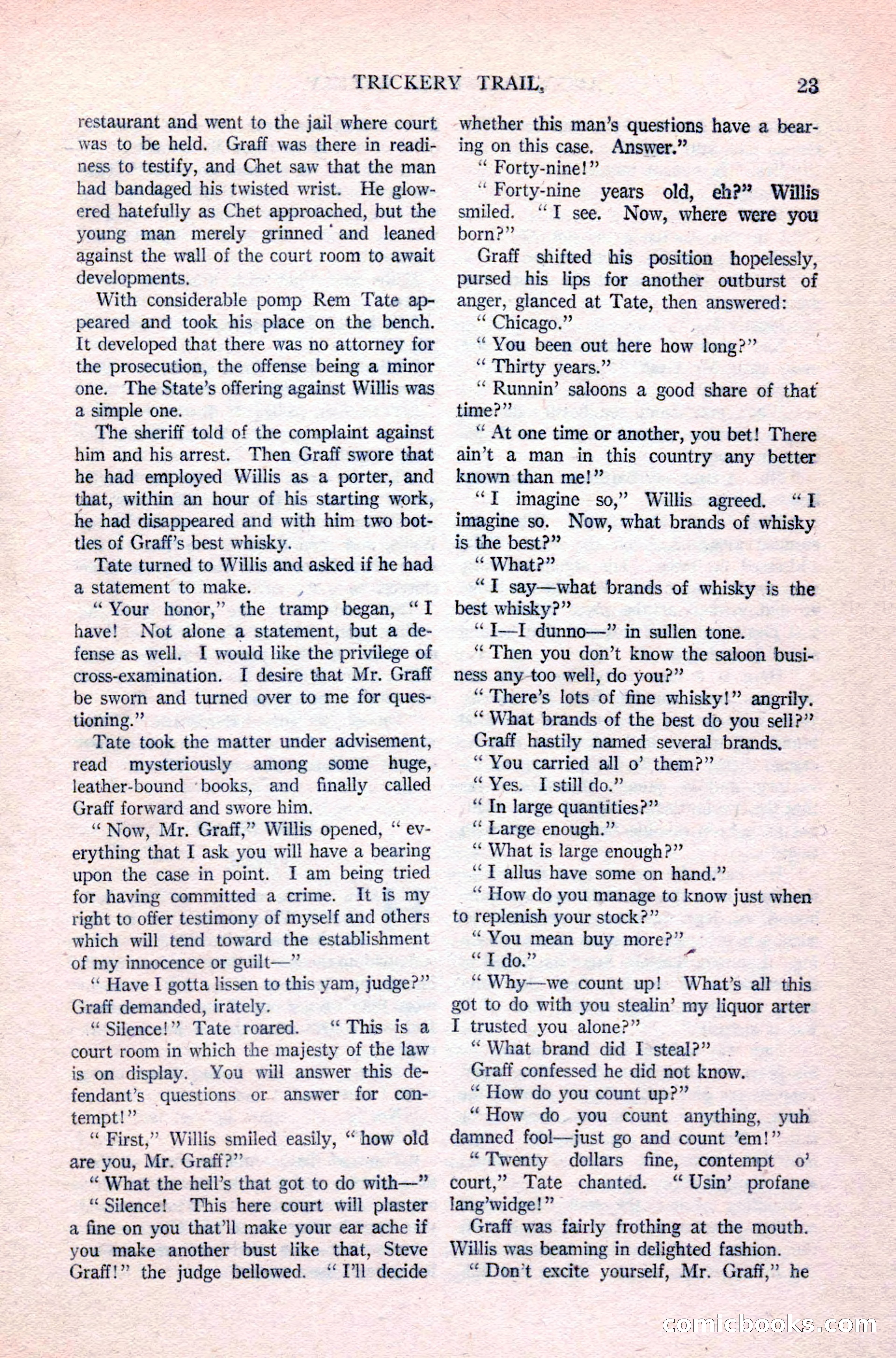 Argosy All-Story Weekly, April 24, 1926 — page 29 of 168