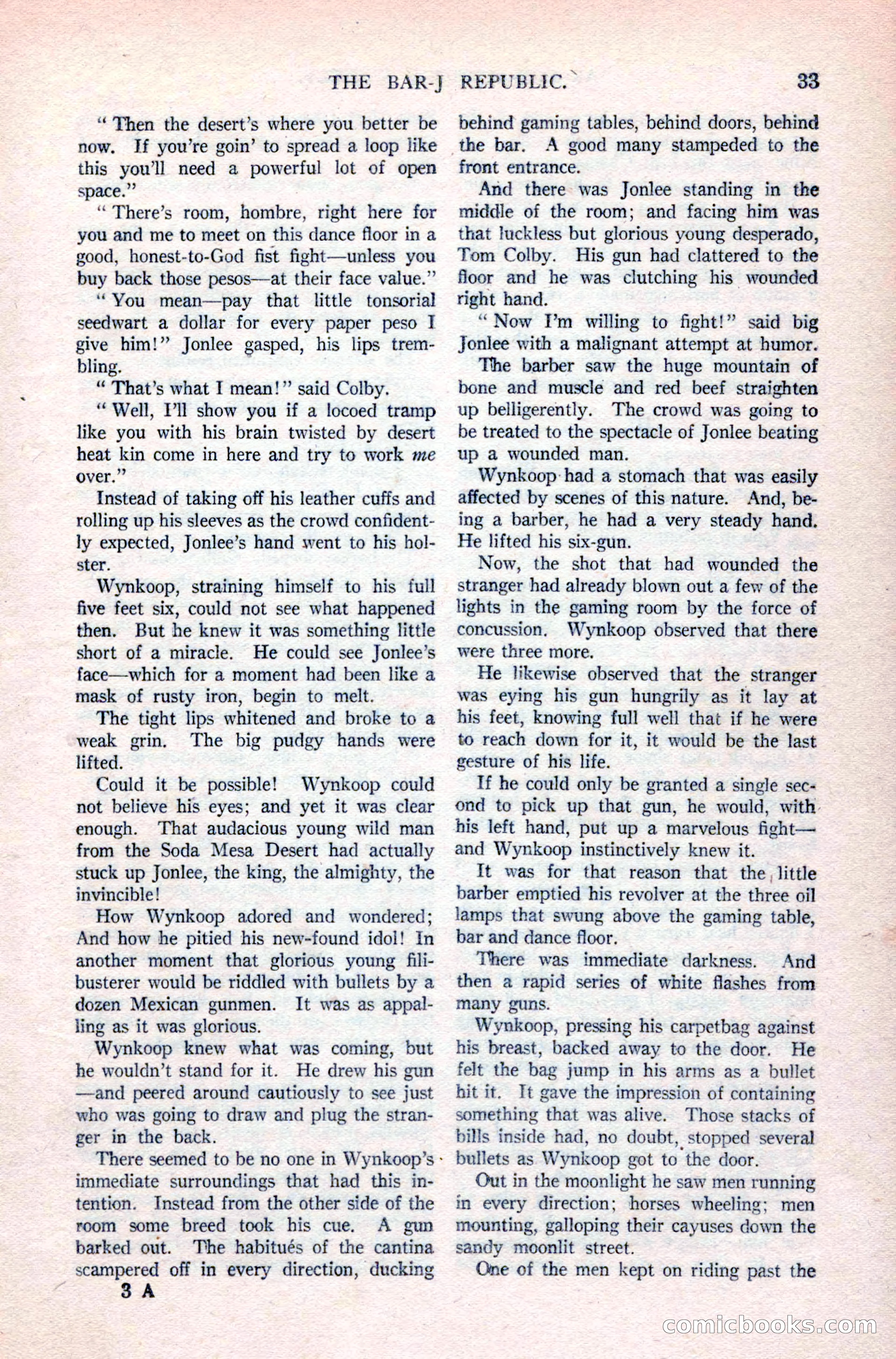 Argosy All-Story Weekly, April 24, 1926 — page 39 of 168