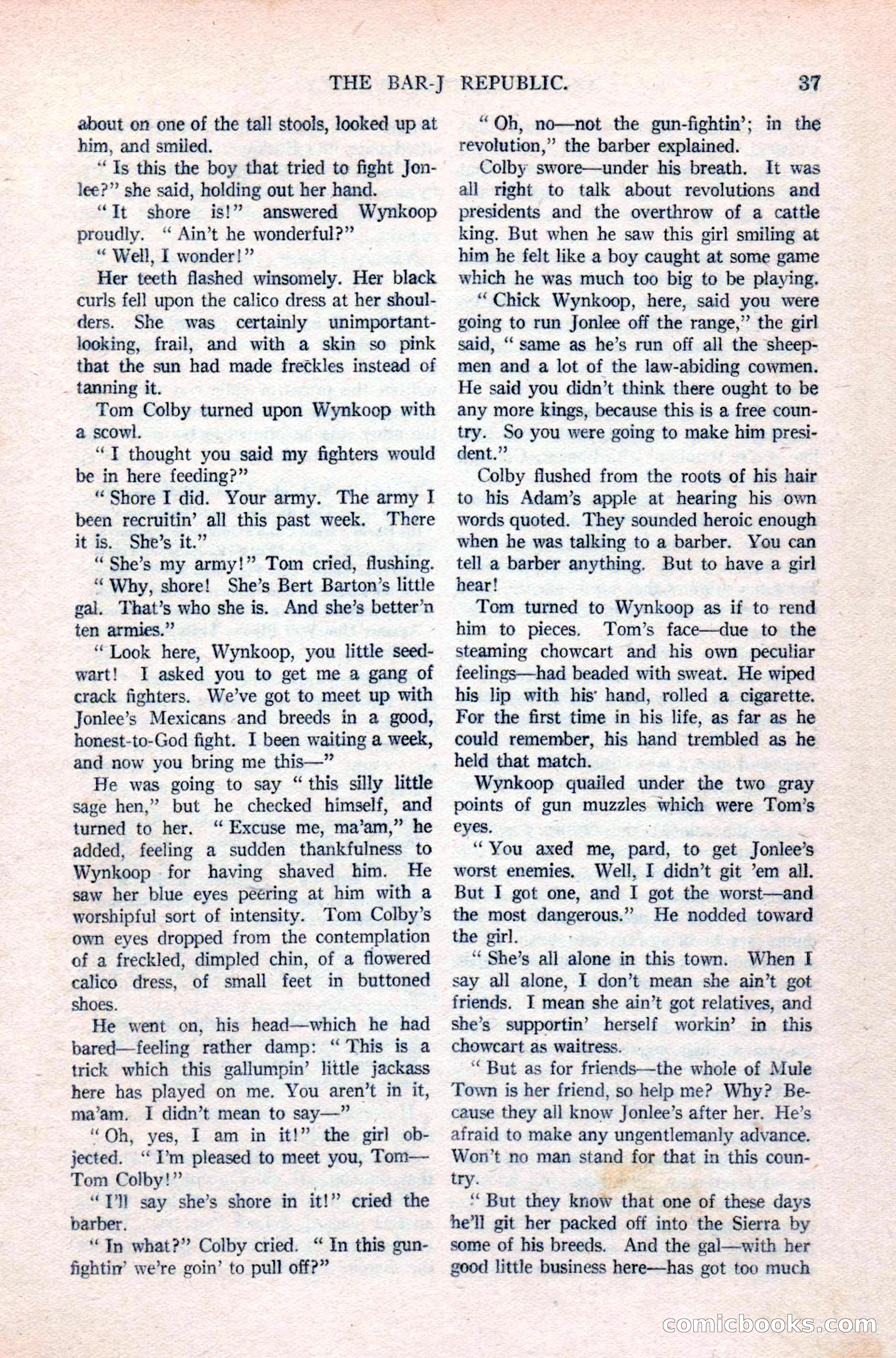 Argosy All-Story Weekly, April 24, 1926 — page 43 of 168