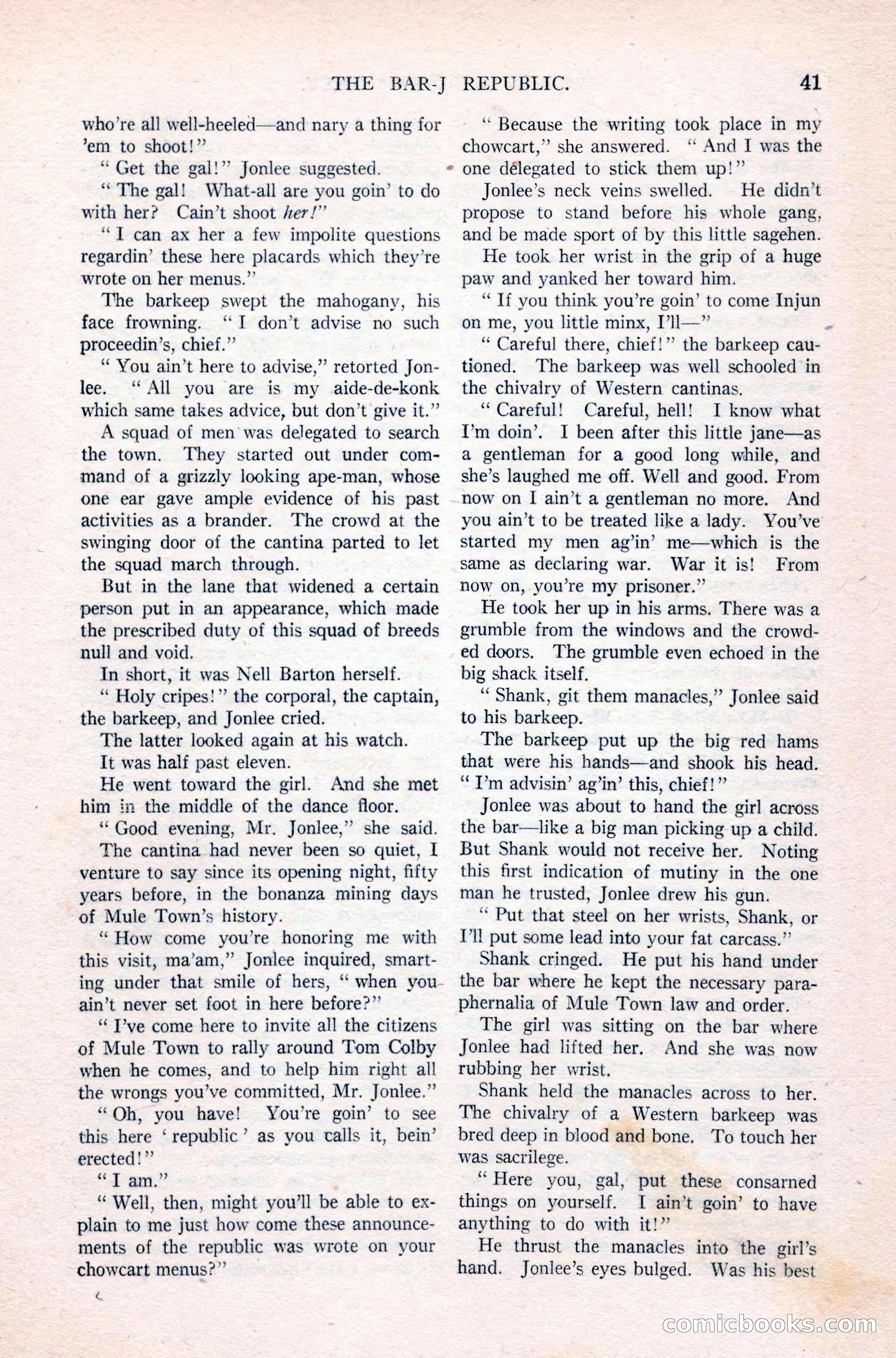 Argosy All-Story Weekly, April 24, 1926 — page 47 of 168