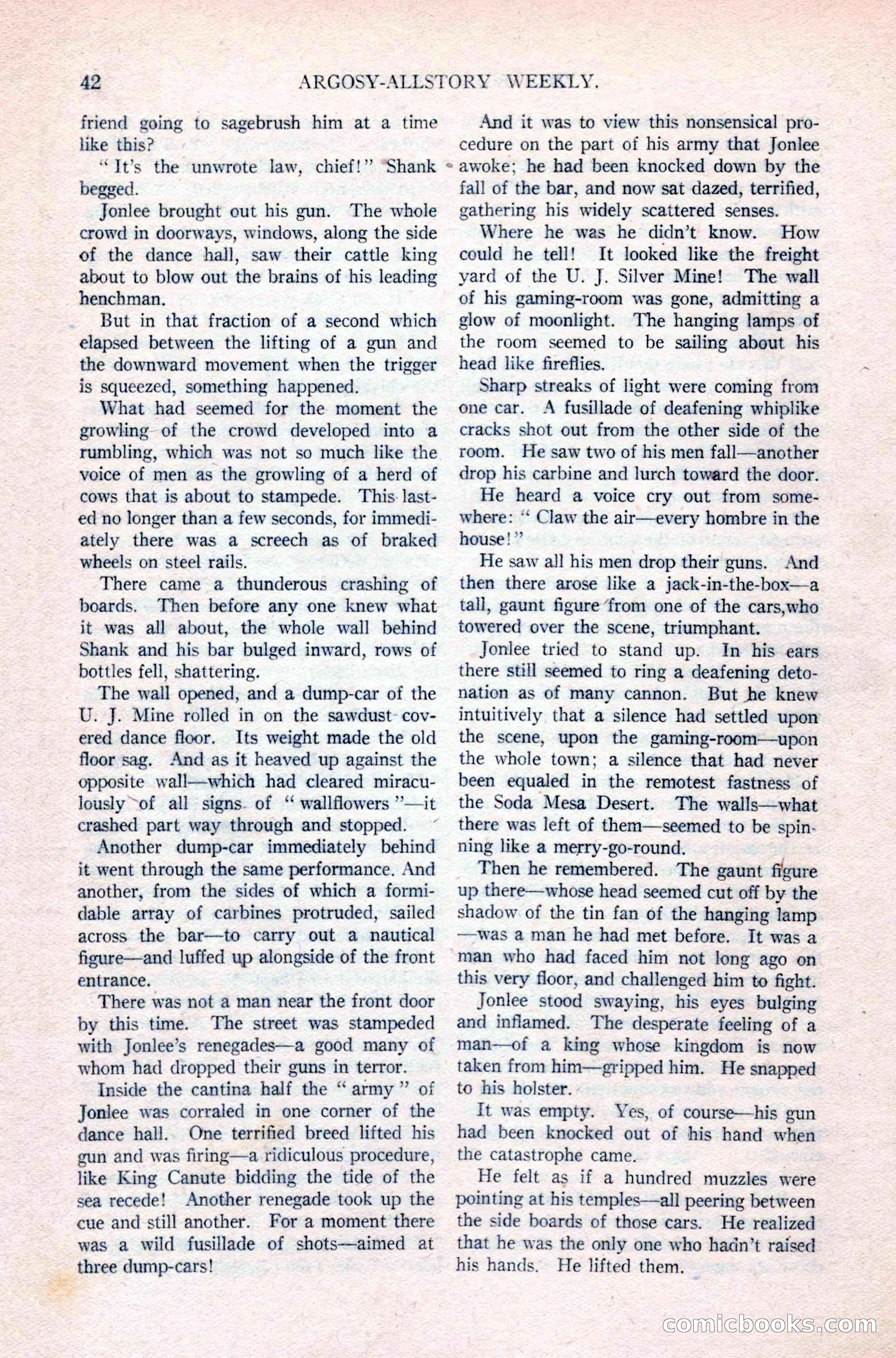 Argosy All-Story Weekly, April 24, 1926 — page 48 of 168