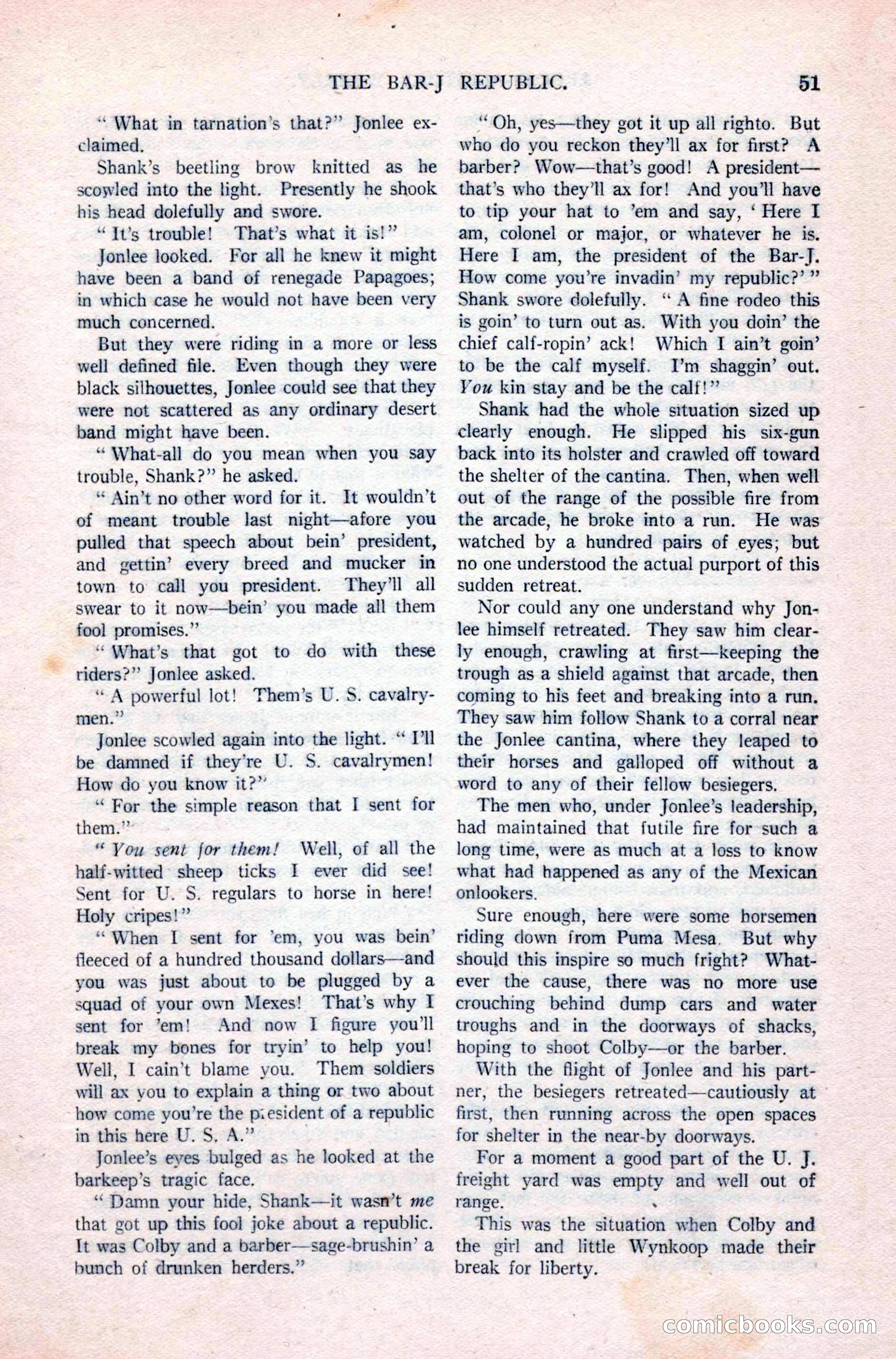 Argosy All-Story Weekly, April 24, 1926 — page 57 of 168