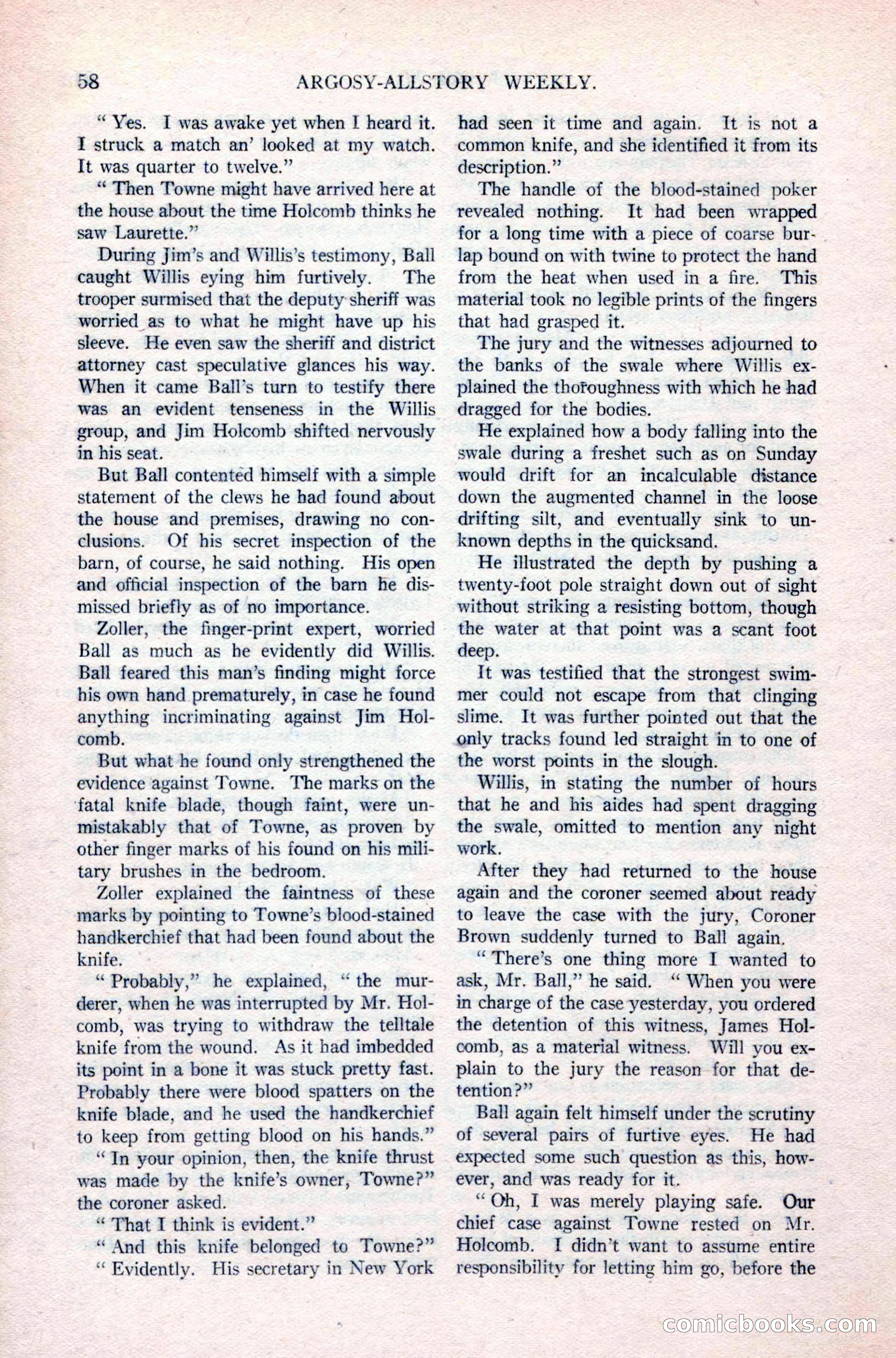 Argosy All-Story Weekly, April 24, 1926 — page 64 of 168